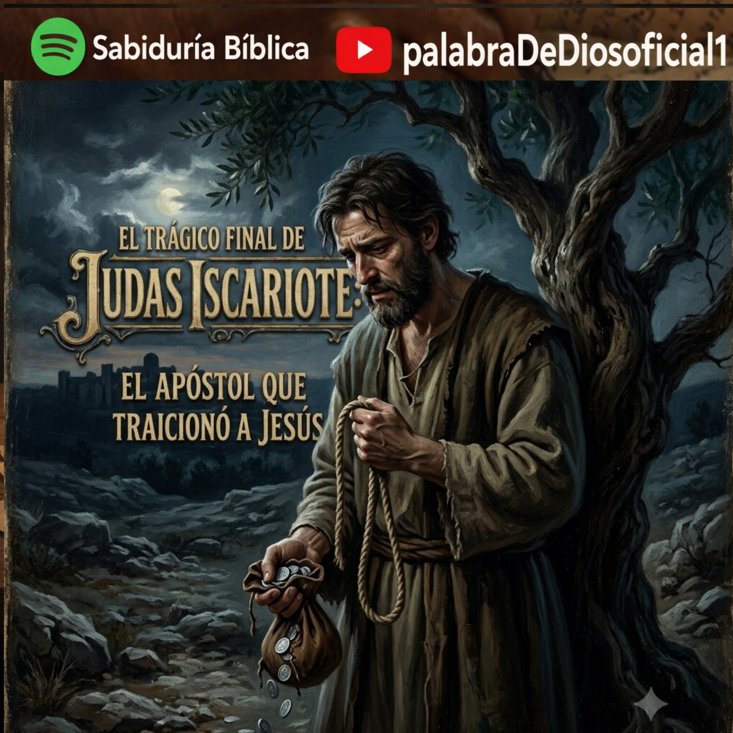 El Trágico Final de JUDAS ISCARIOTE: El Apóstol que Traicionó a Jesús episode artwork