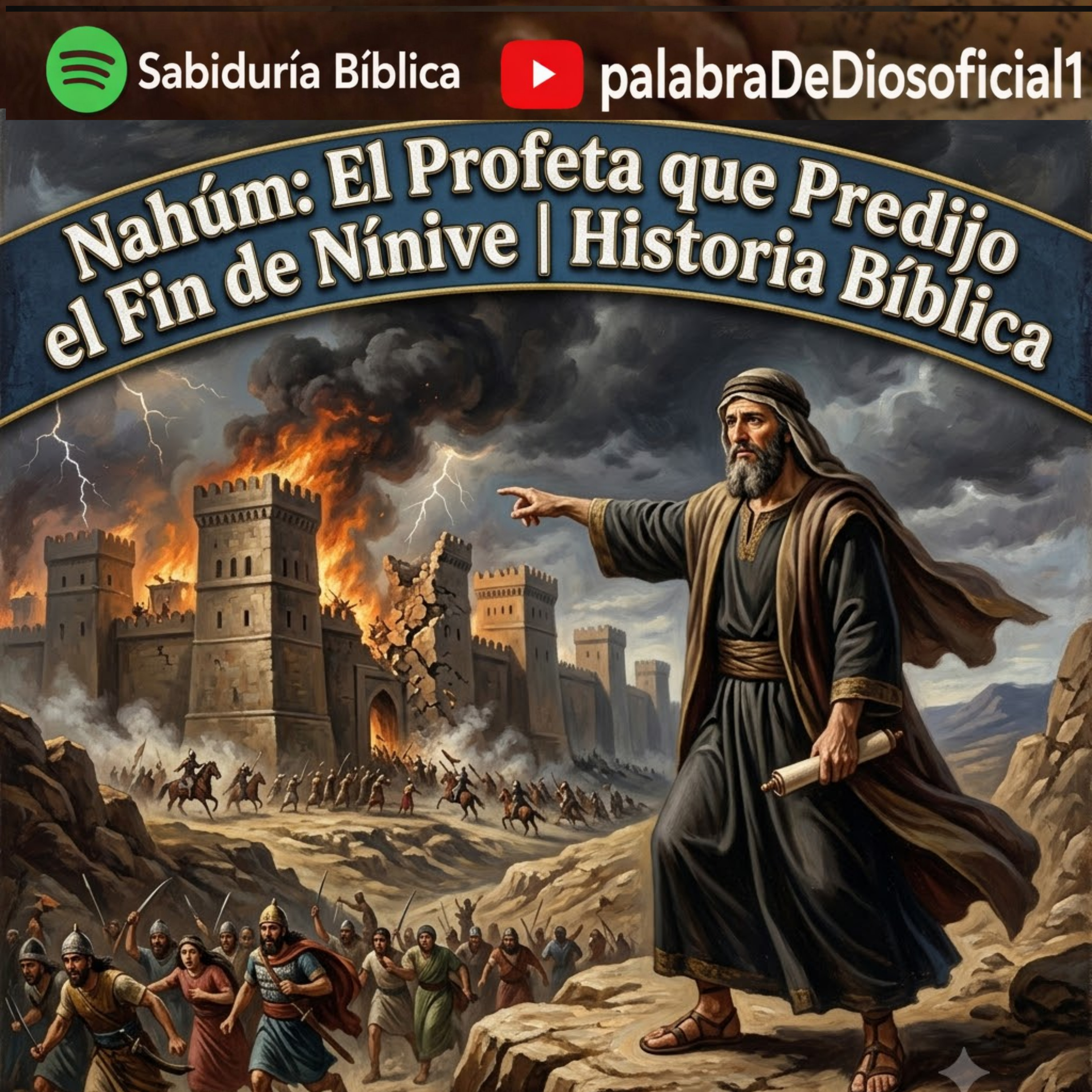 Nahúm: El Profeta que Predijo el Fin de Nínive | Historia Bíblica episode artwork