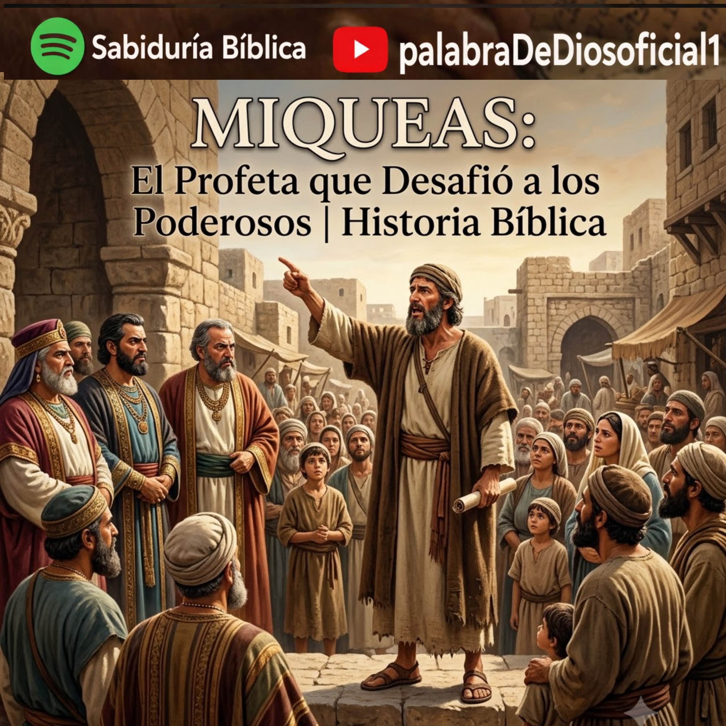Miqueas: El Profeta que Desafió a los Poderosos | Historia Bíblica episode artwork