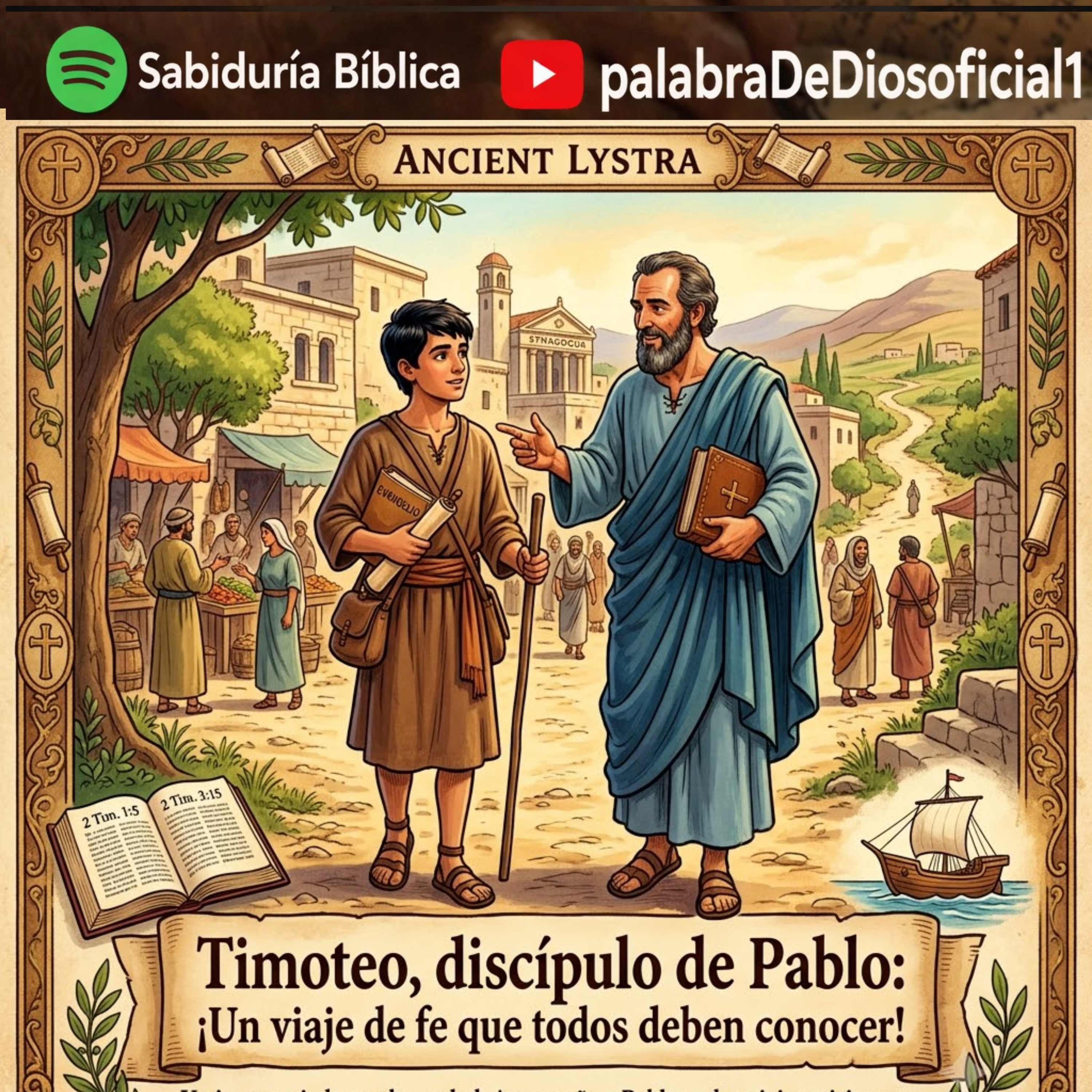 Timoteo, discípulo de Pablo: ¡Un viaje de fe que todos deben conocer! episode artwork