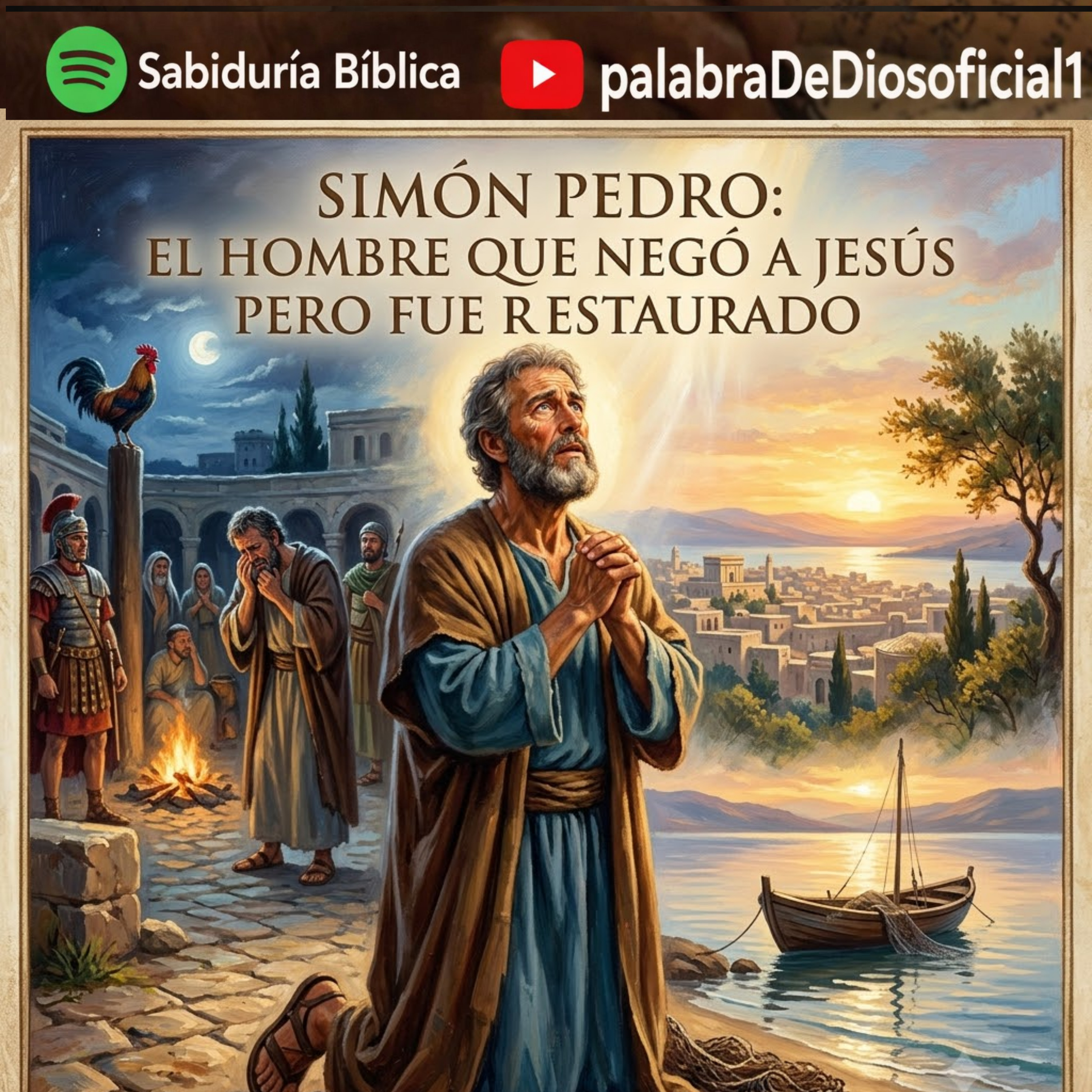 Simón Pedro: El hombre que negó a Jesús pero fue restaurado episode artwork