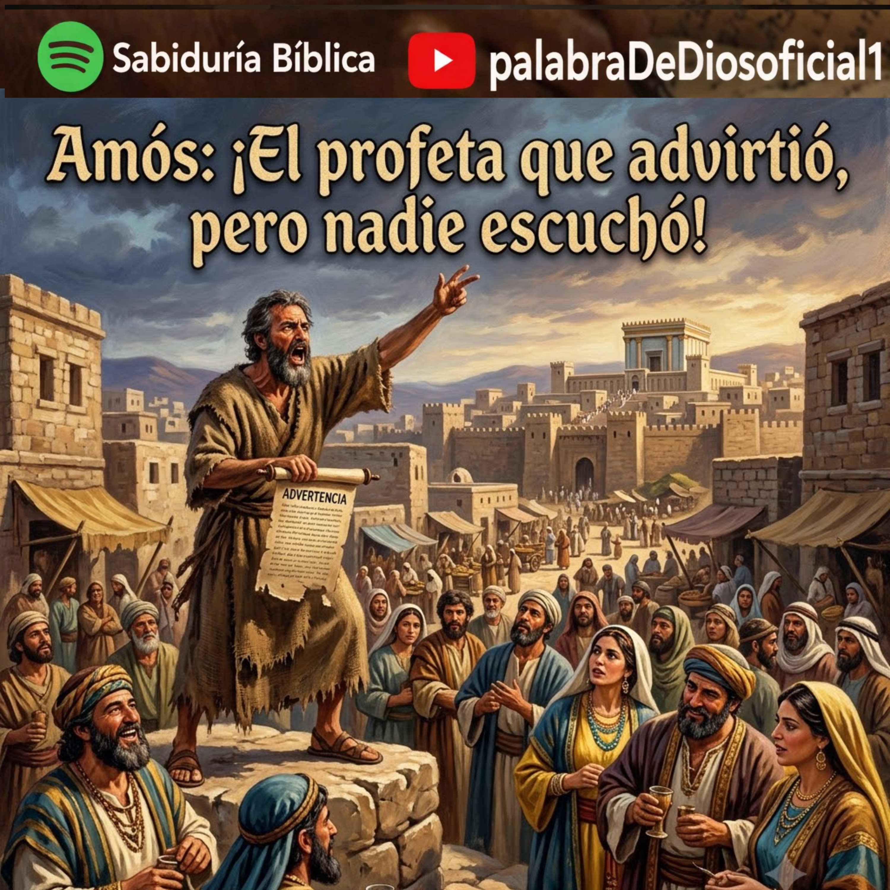 Amós: ¡El profeta que advirtió, pero nadie escuchó! episode artwork
