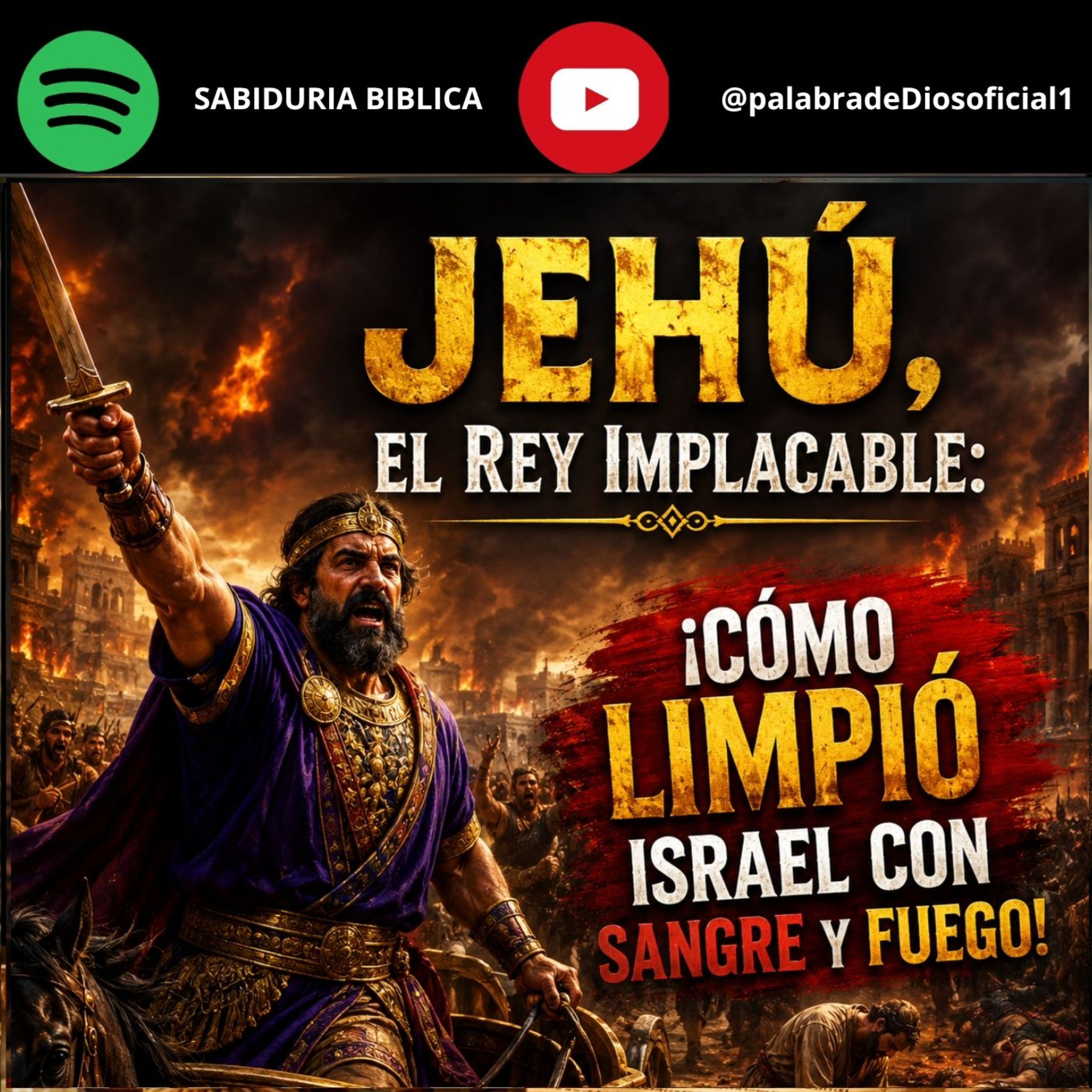 Jehú, el Rey Implacable: ¡Cómo limpió Israel con sangre y fuego! episode artwork