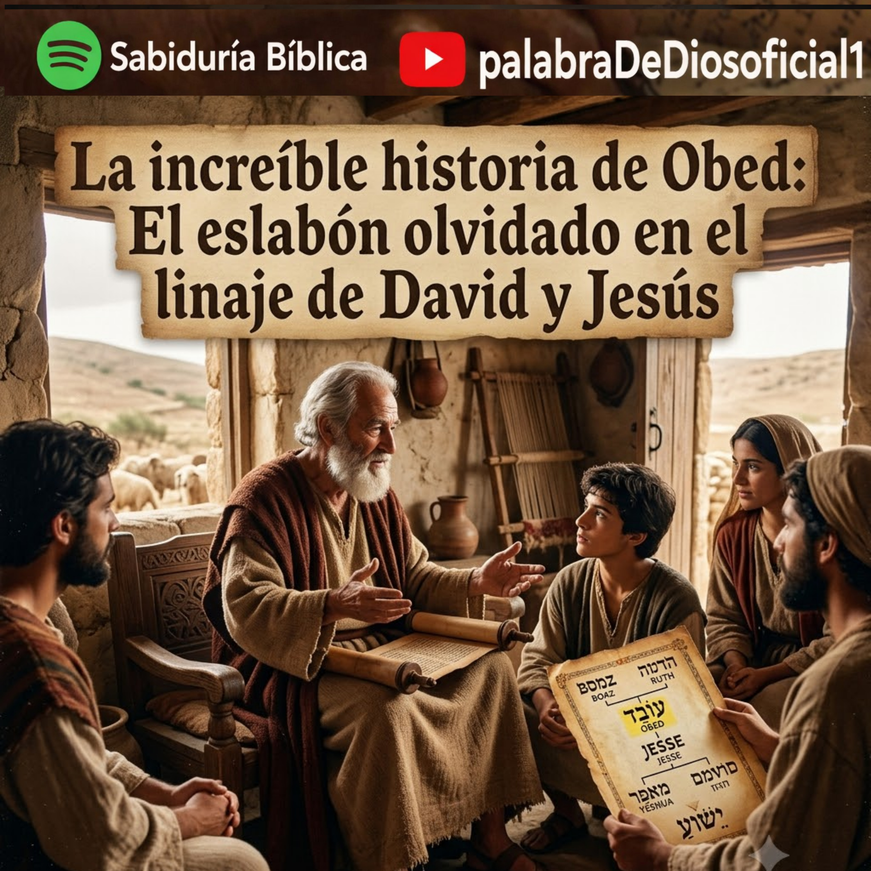 La increíble historia de Obed: El eslabón olvidado en el linaje de David y Jesús episode artwork