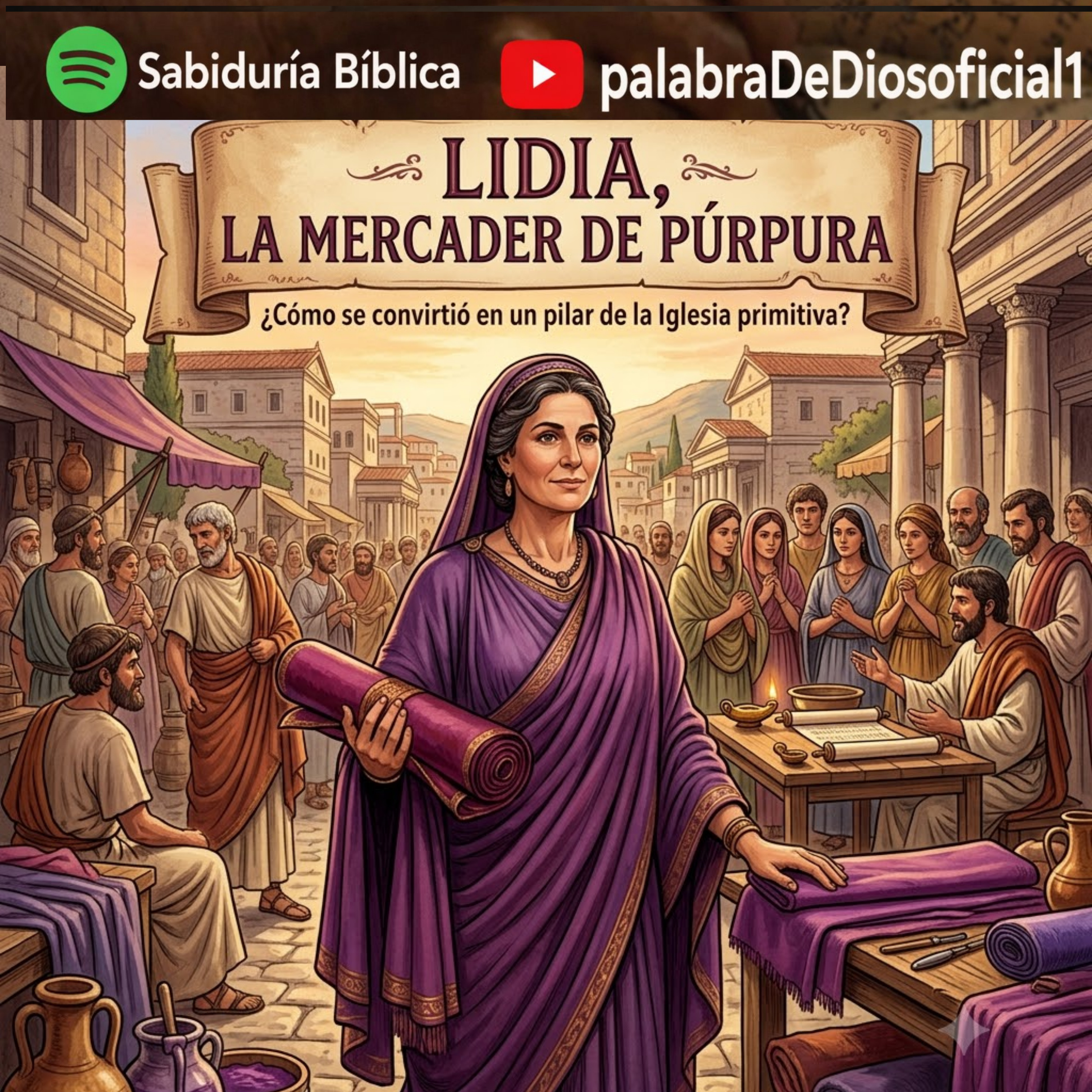 Lidia, la mercader de púrpura: ¿Cómo se convirtió en un pilar de la Iglesia primitiva? episode artwork