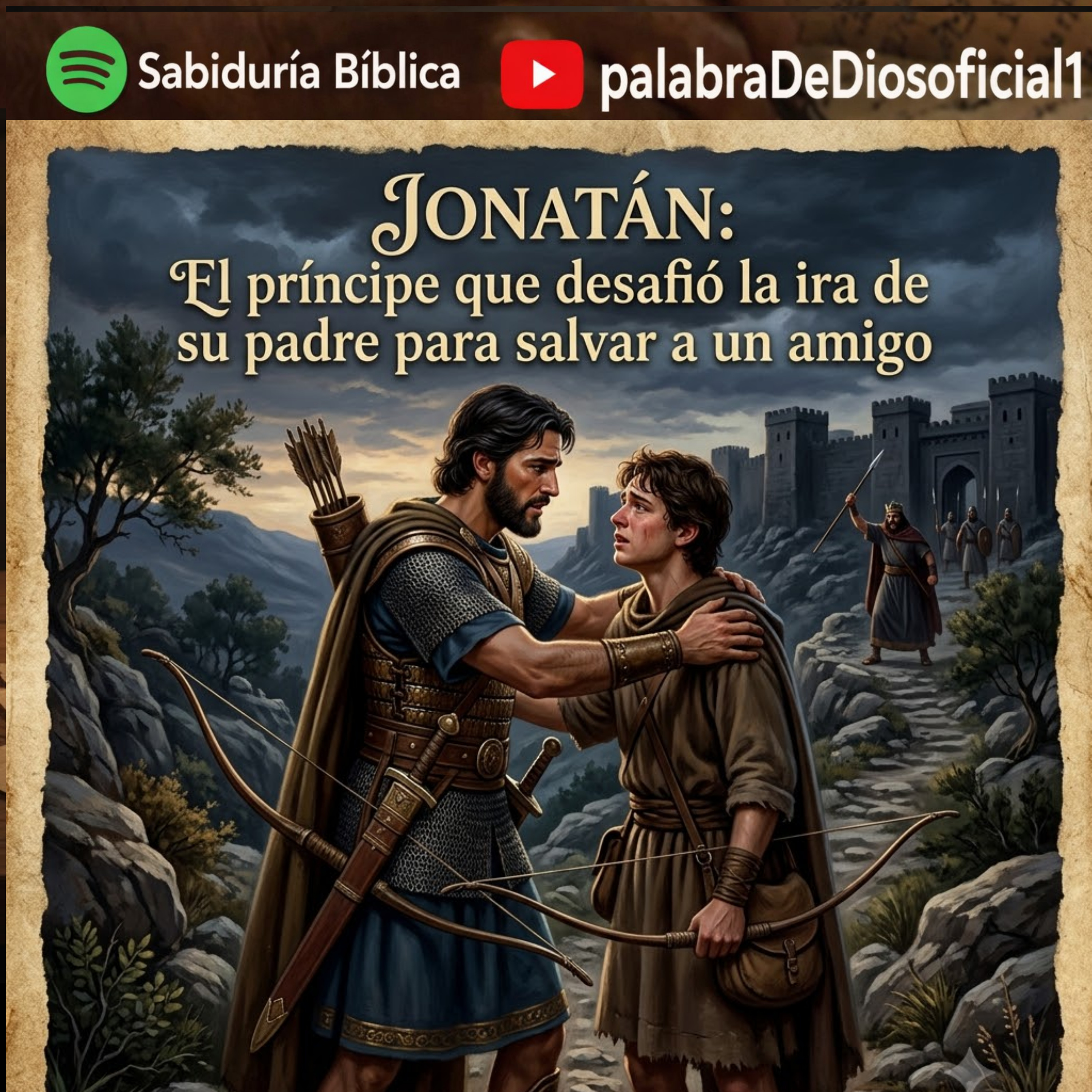 Jonatán: El príncipe que desafió la ira de su padre para salvar a un amigo episode artwork