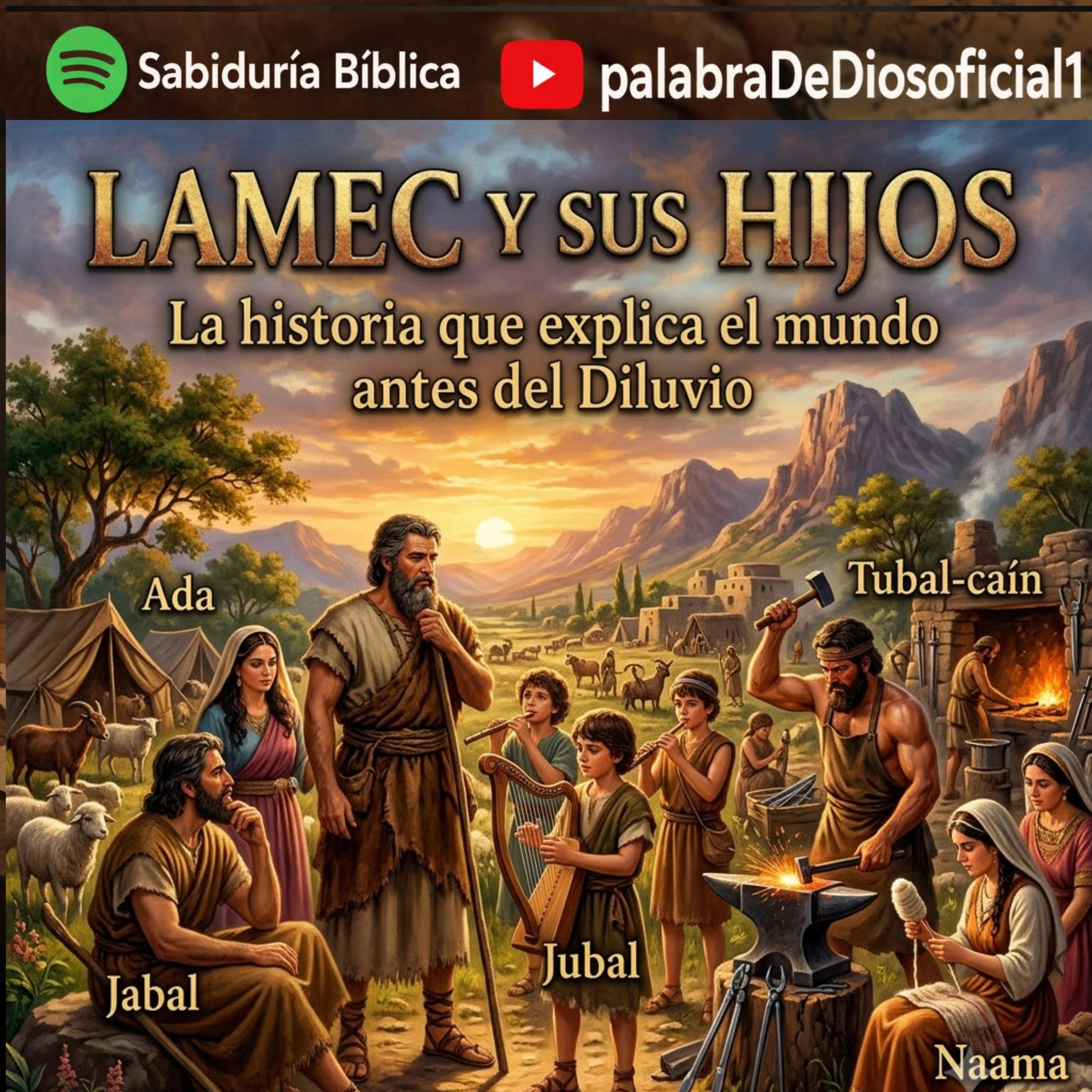 Lamec y sus hijos: La historia que explica el mundo antes del Diluvio. episode artwork