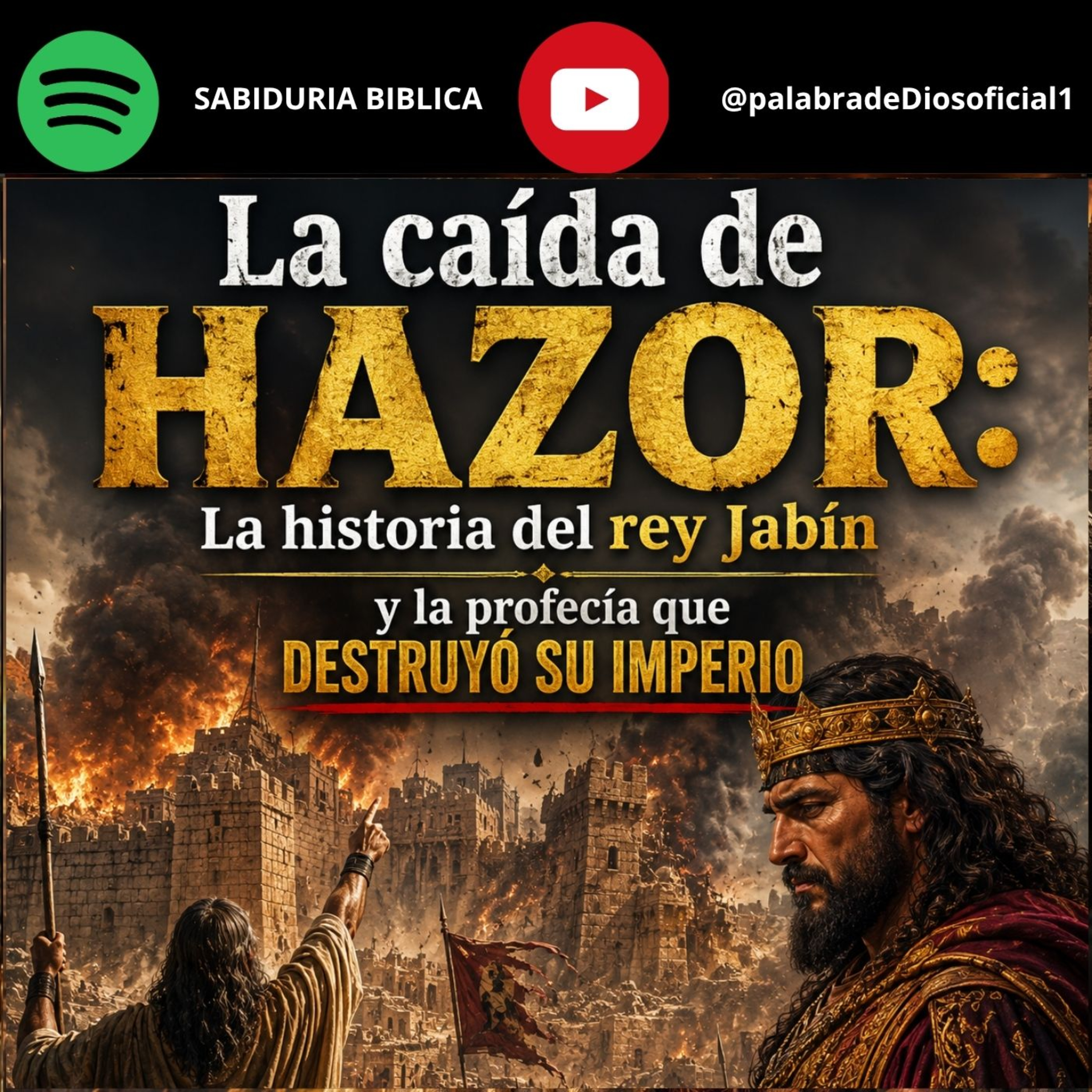 La caída de Hazor: La historia del rey Jabín y la profecía que destruyó su imperio episode artwork