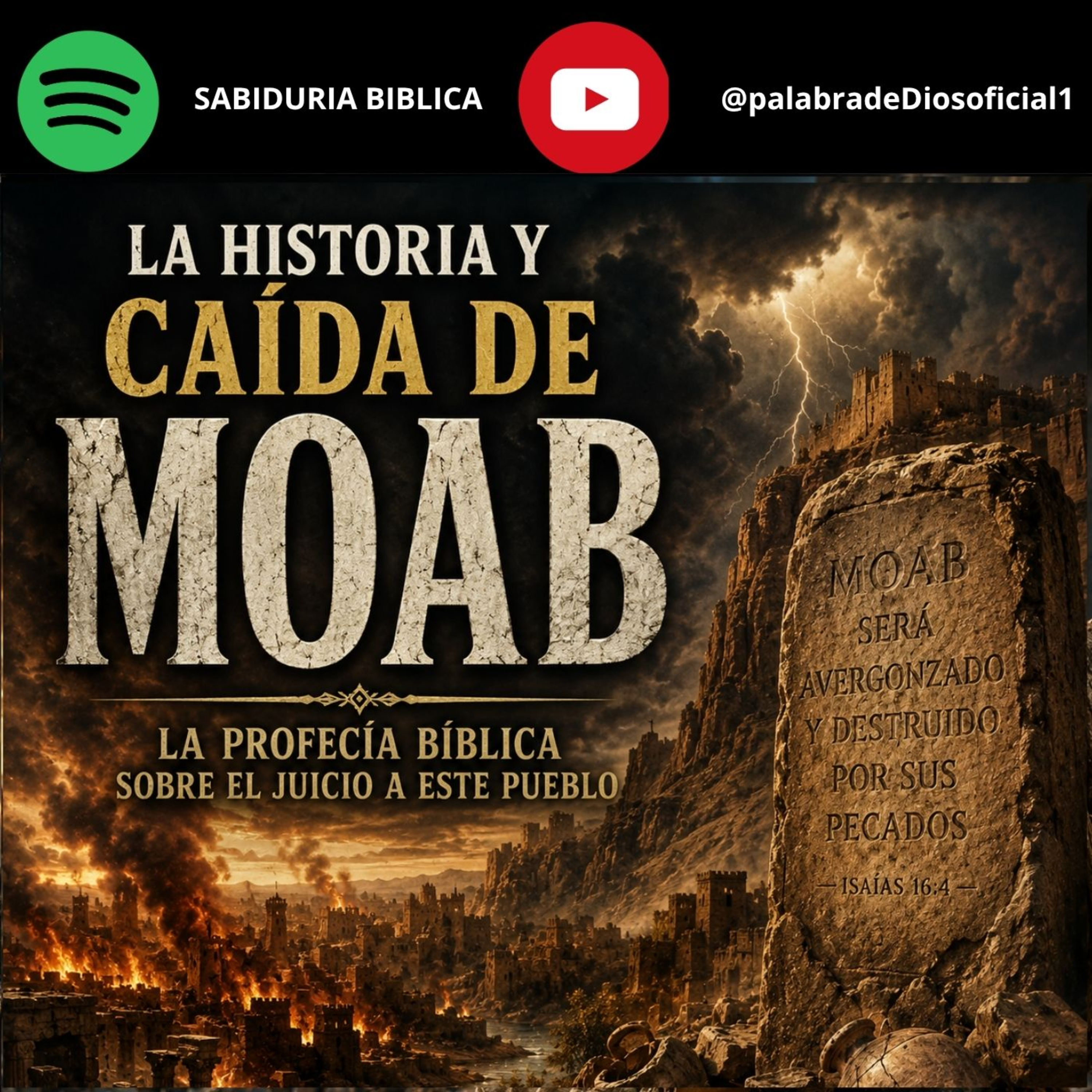 La historia y caída de Moab: La profecía bíblica sobre el juicio a este pueblo episode artwork