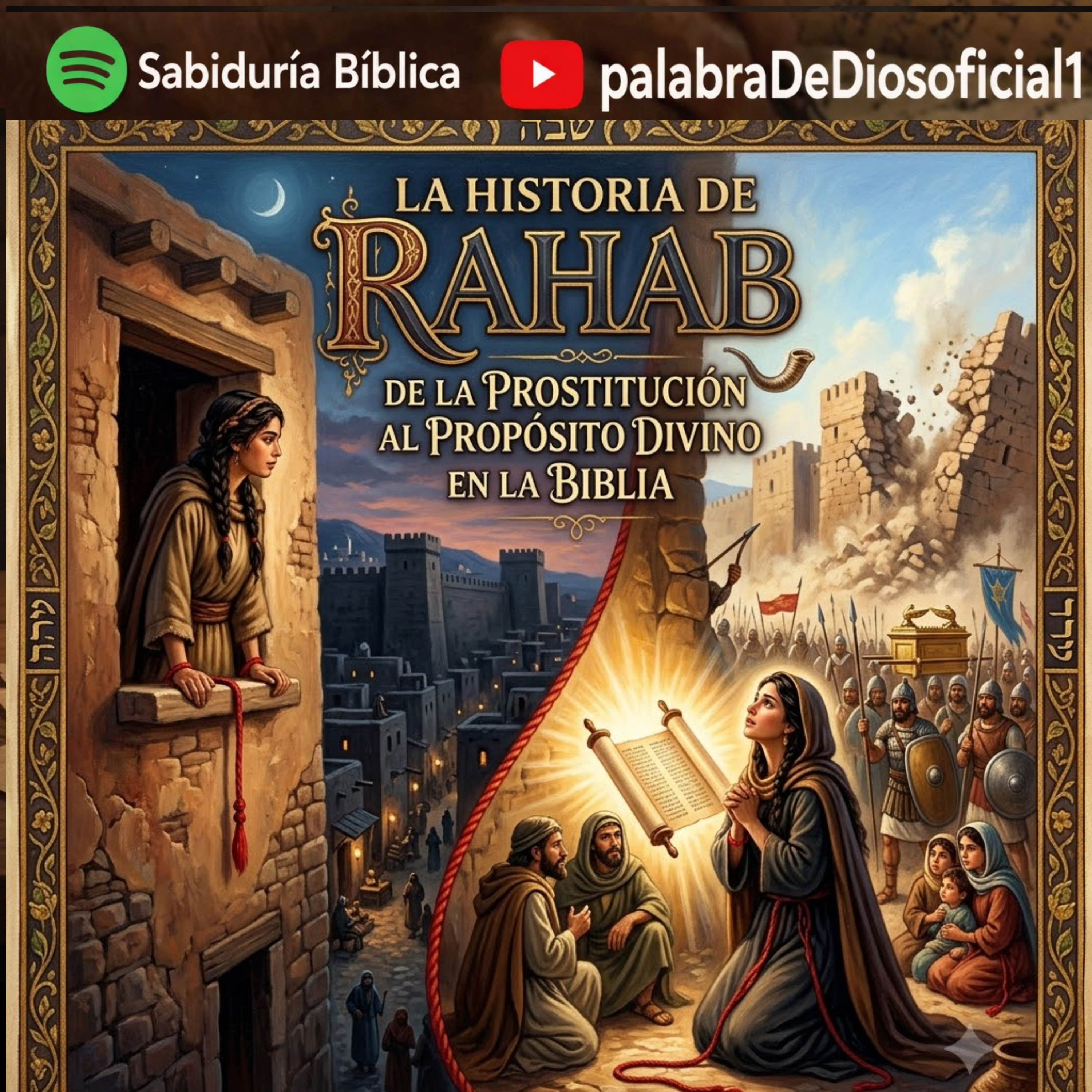 La historia de Rahab: De la prostitución al propósito divino en la Biblia episode artwork