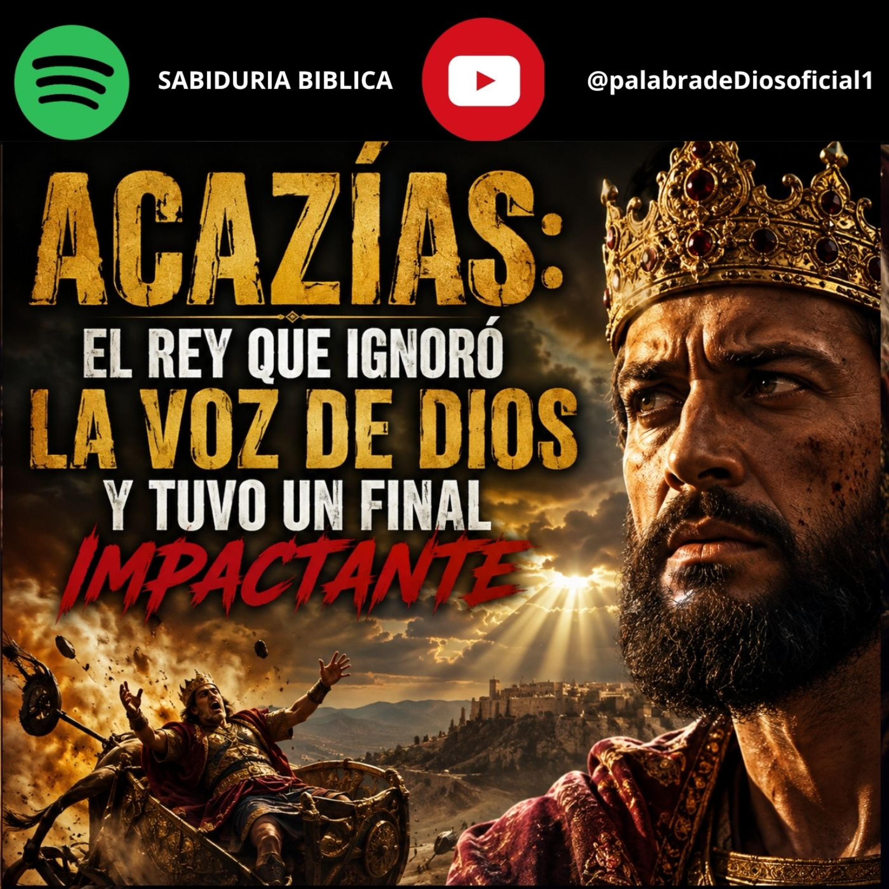 Acazías: El Rey Que Ignoró La Voz De Dios Y Tuvo Un Final Impactante episode artwork