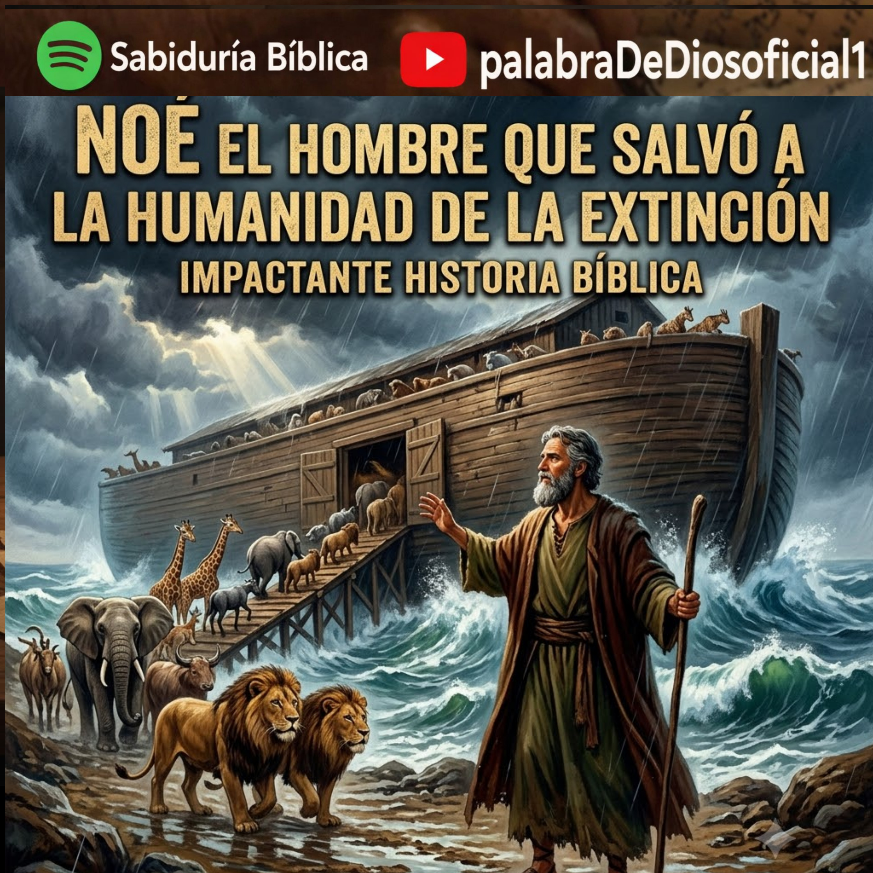 Noé El Hombre Que Salvó A La Humanidad De La Extinción Impactante Historia Bíblica episode artwork