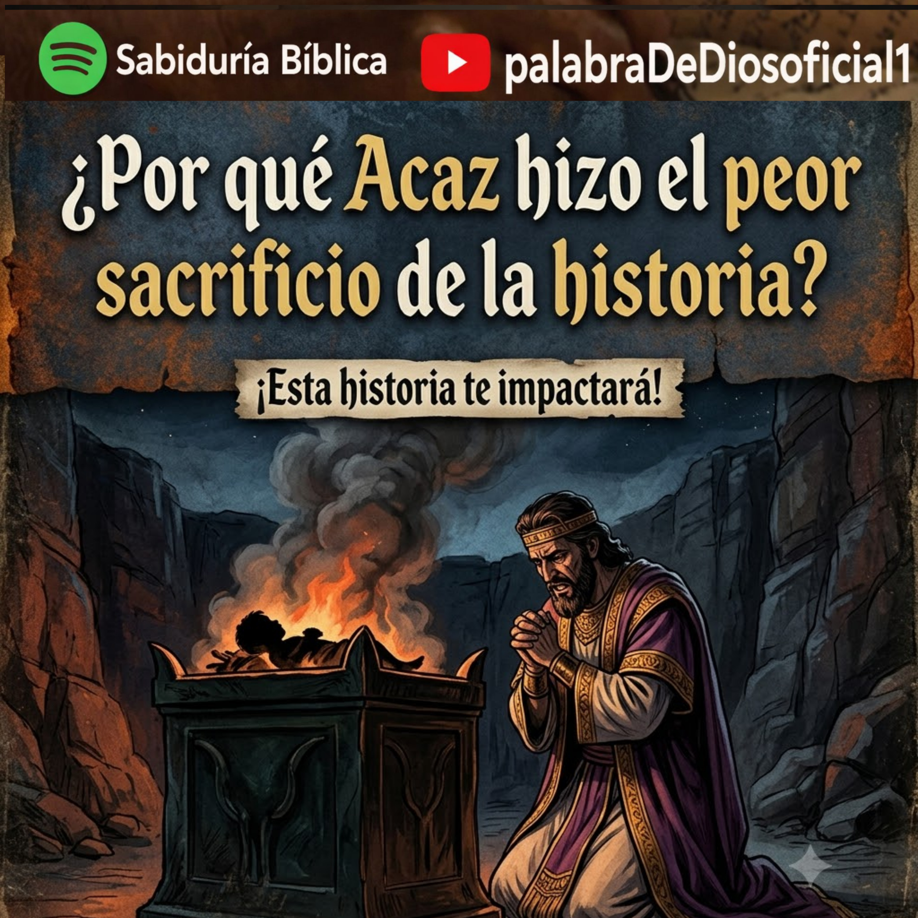 ¿Por qué Acaz hizo el peor sacrificio de la historia? Esta historia te impactará episode artwork