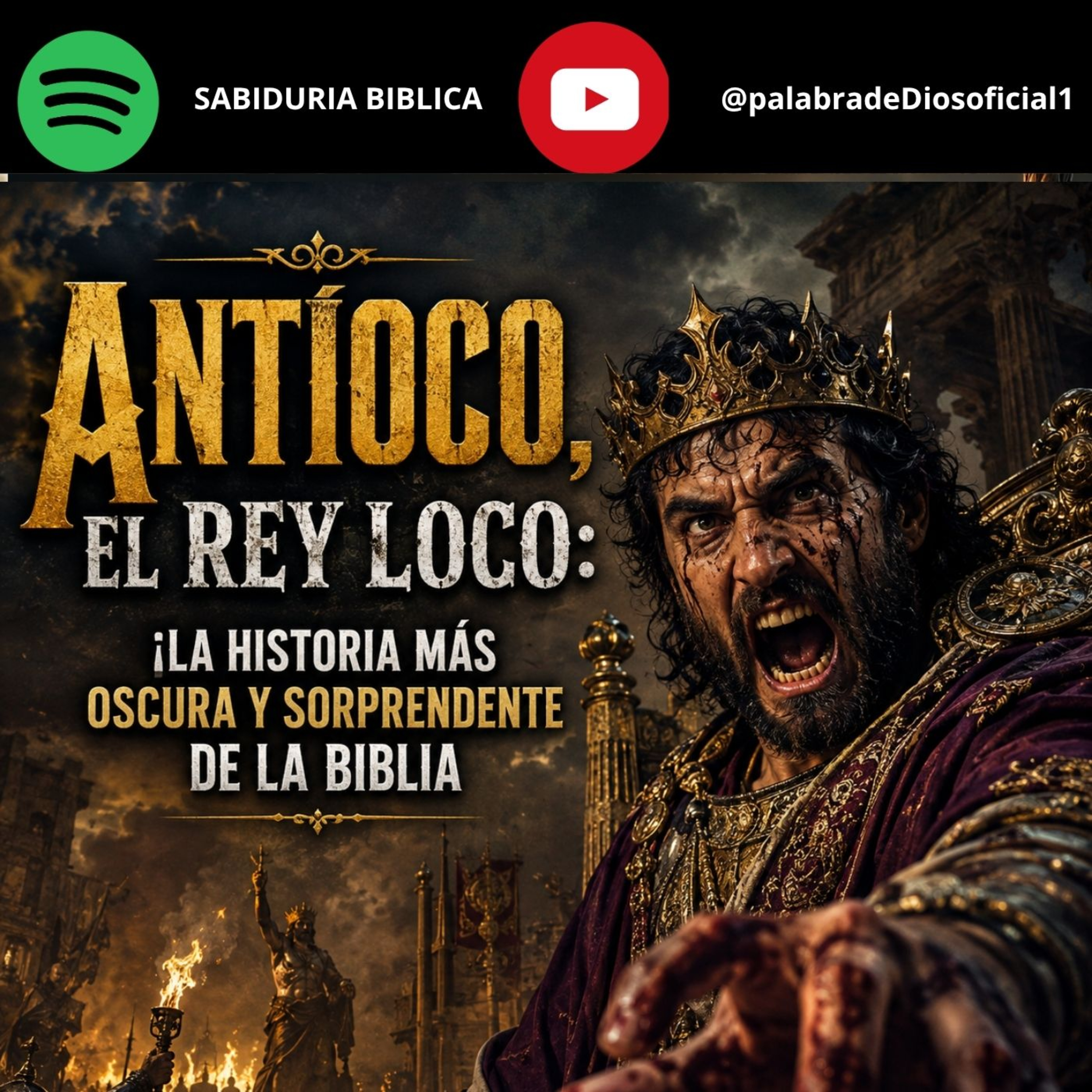 Antíoco, el Rey Loco: ¡La Historia Más Oscura y Sorprendente de la Biblia episode artwork