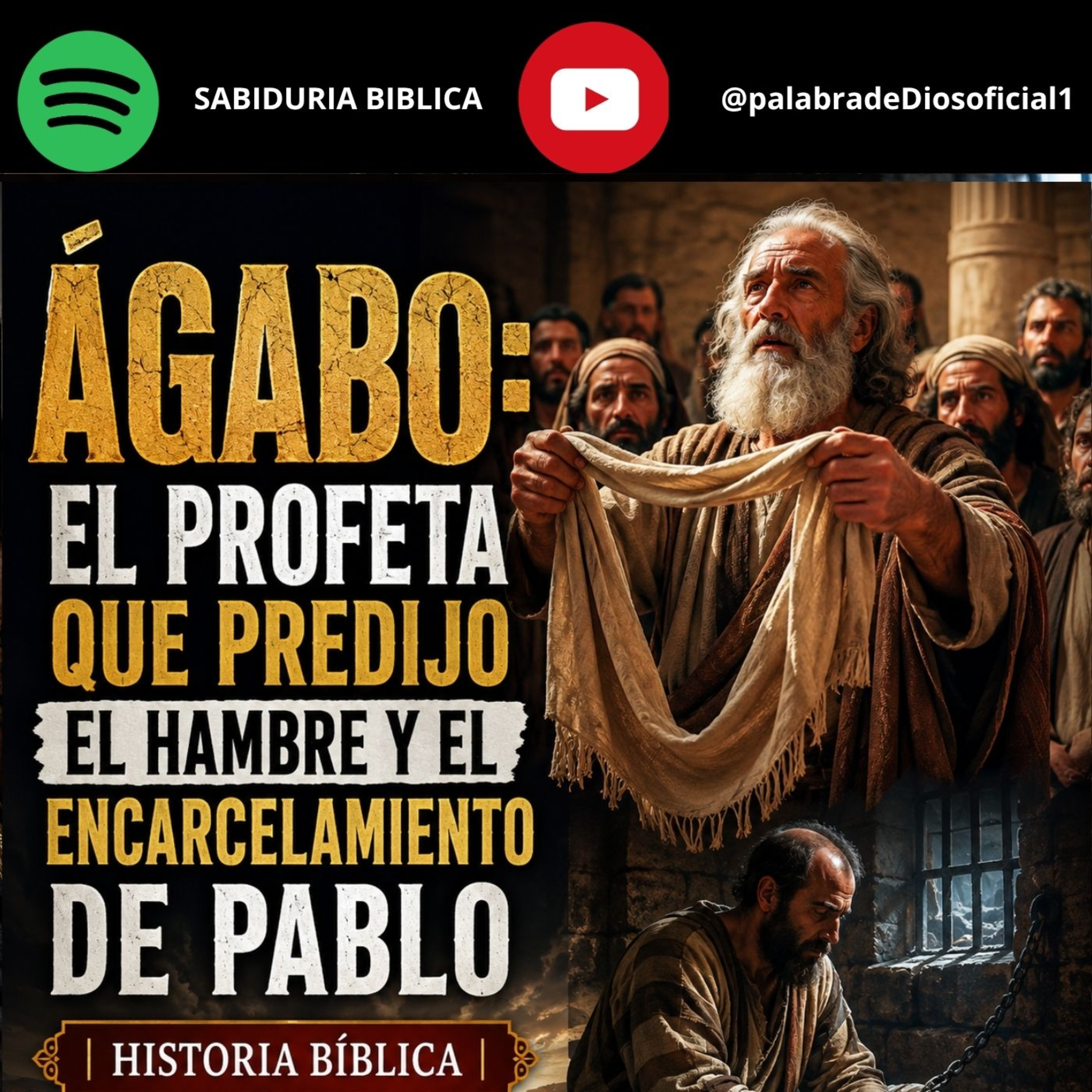 Ágabo: El profeta que predijo el hambre y el encarcelamiento de Pablo | Historia bíblica episode artwork