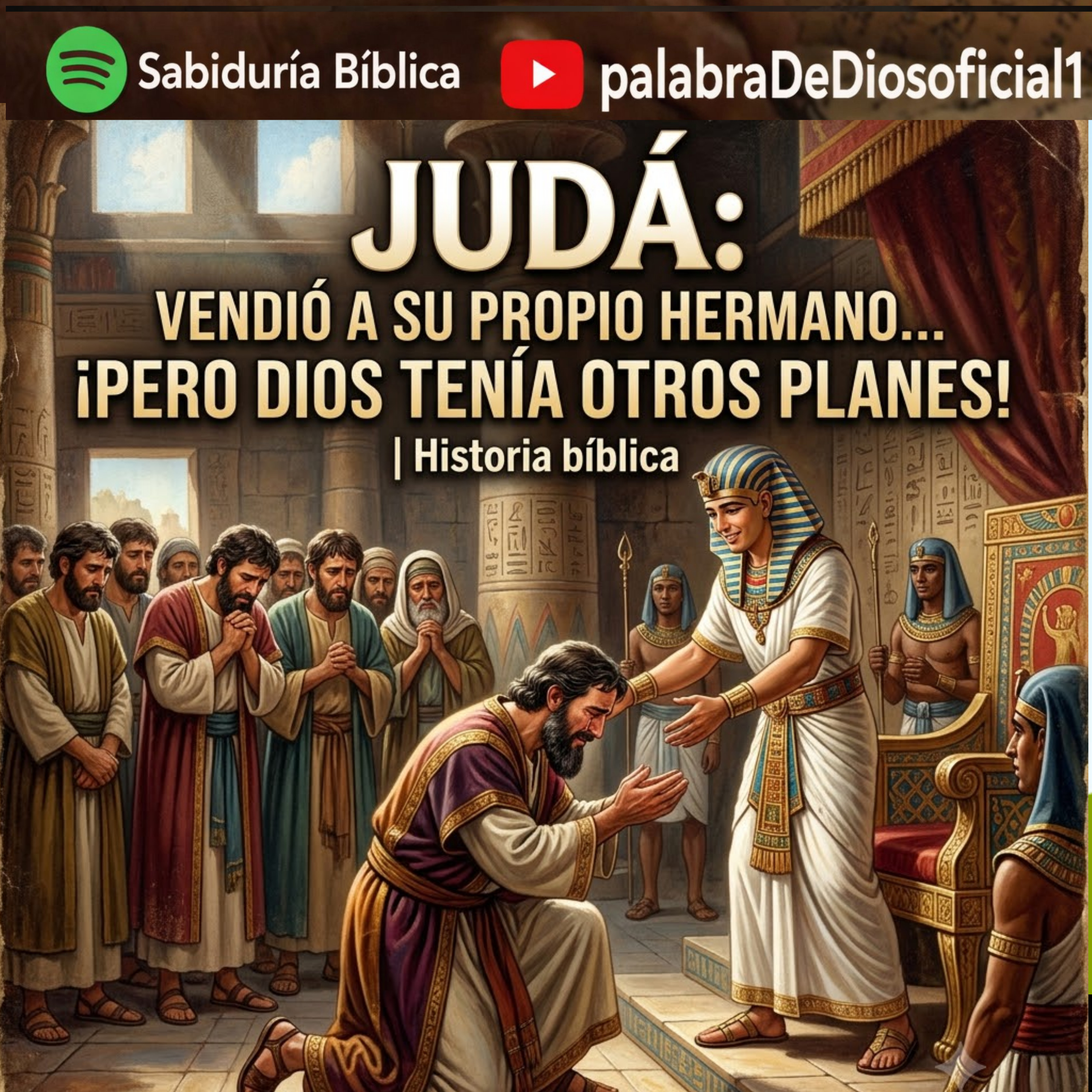 Judá: Vendió a su propio hermano... ¡pero Dios tenía otros planes! | Historia bíblica episode artwork