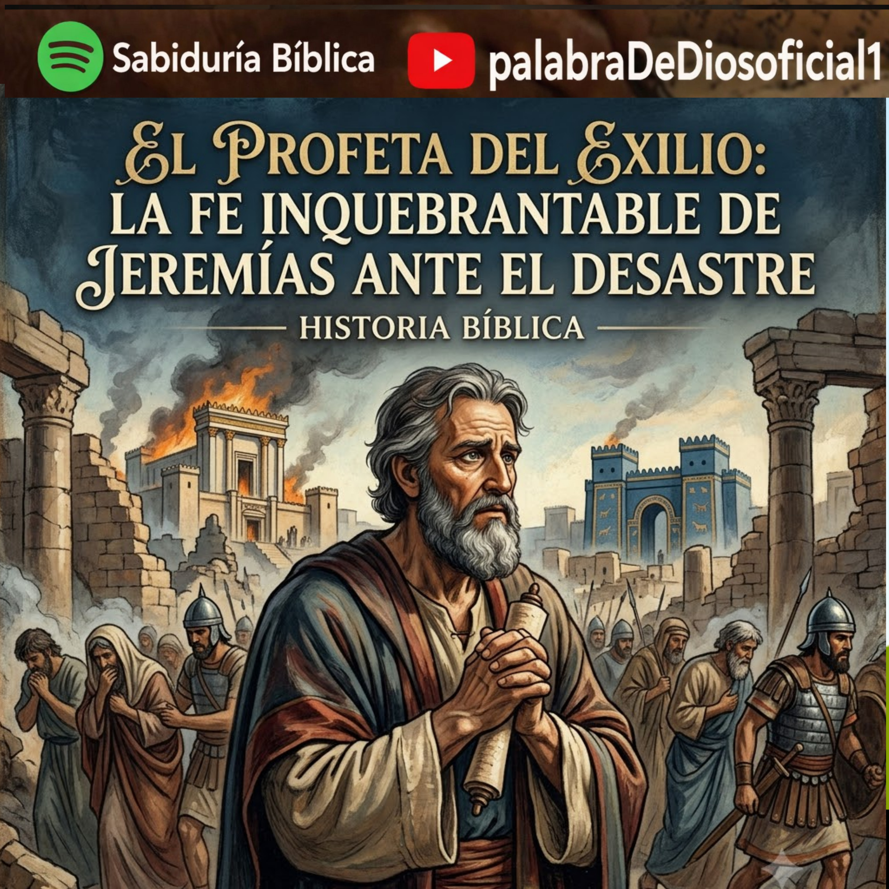 El profeta del exilio: La fe inquebrantable de Jeremías ante el desastre | Historia bíblica episode artwork