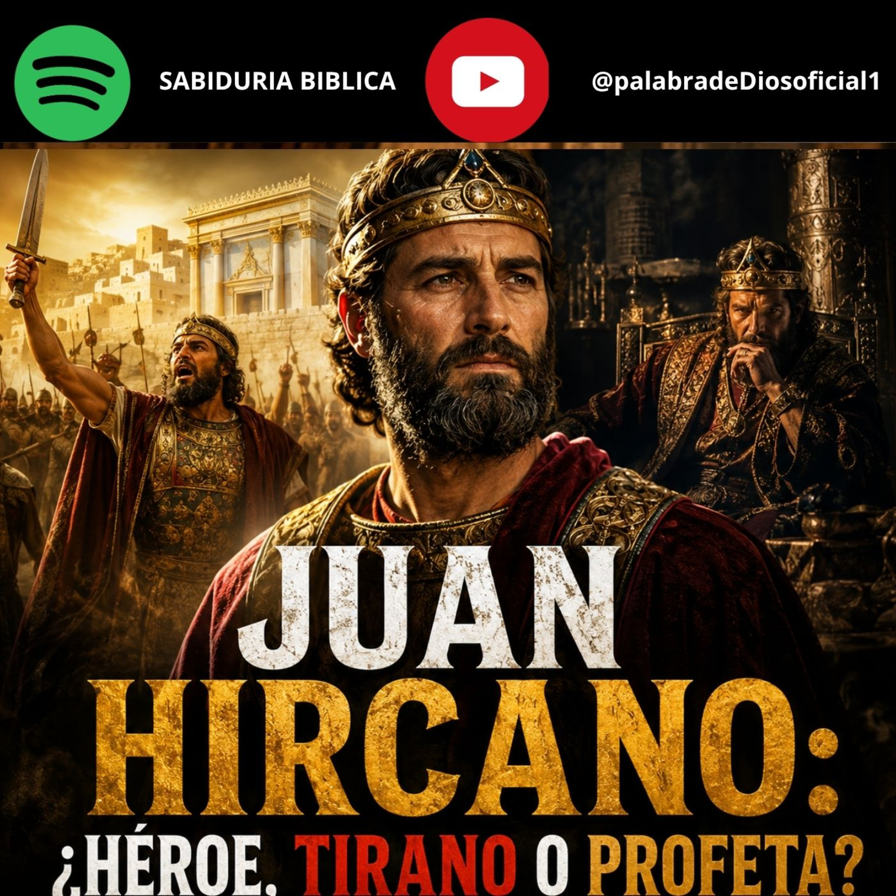 Juan Hircano: ¿Héroe, tirano o profeta? Descubra quién fue realmente | Historia bíblica episode artwork