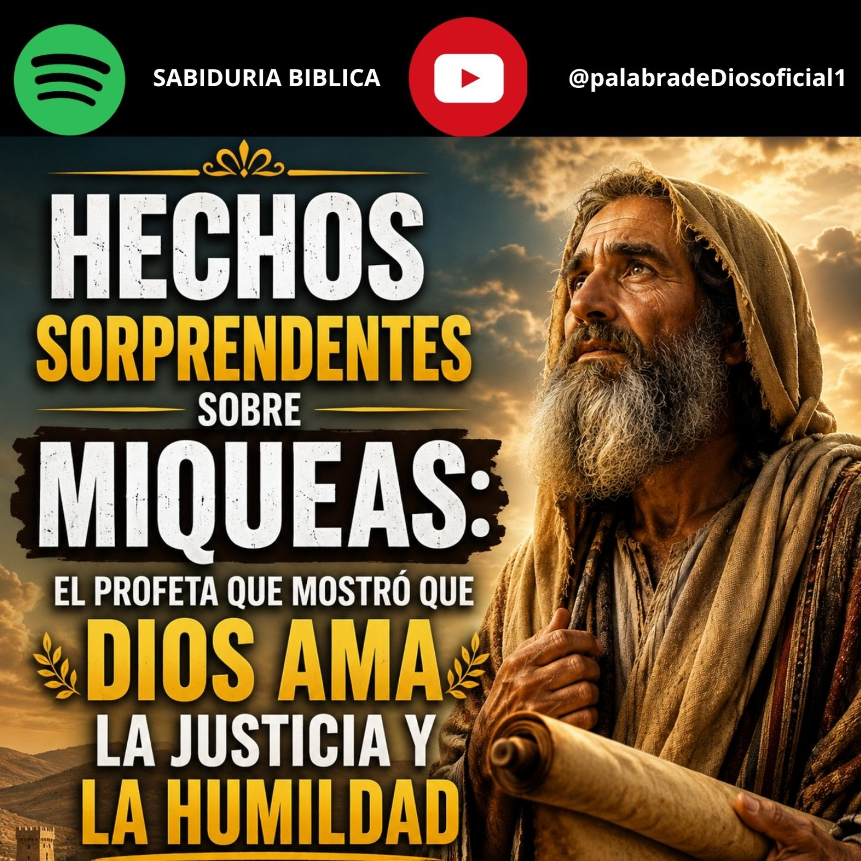 Hechos sorprendentes sobre Miqueas: el profeta que mostró que Dios ama la justicia y la humildad episode artwork