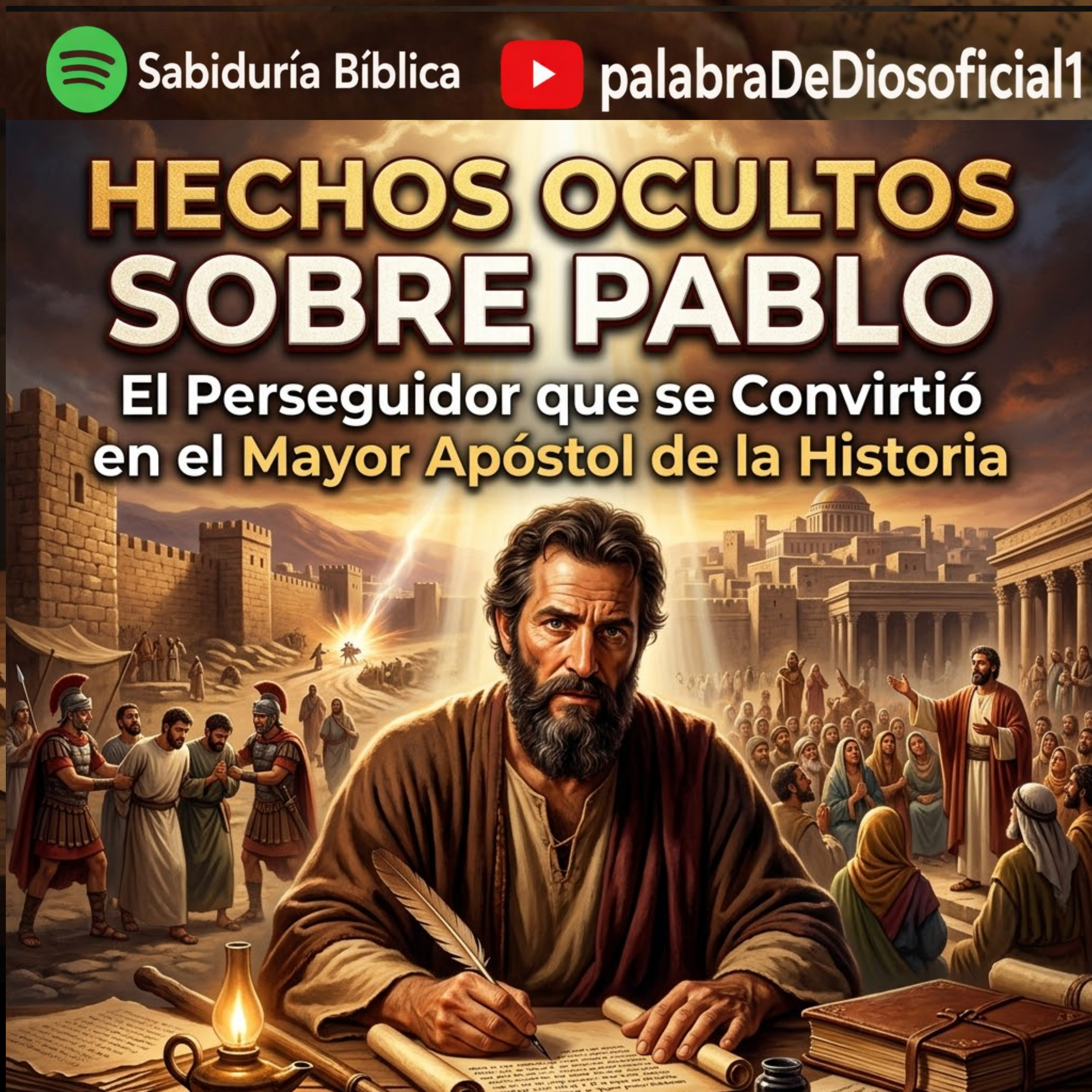 Hechos Ocultos Sobre PABLO — El Perseguidor que se Convirtió en el Mayor Apóstol de la Historia episode artwork