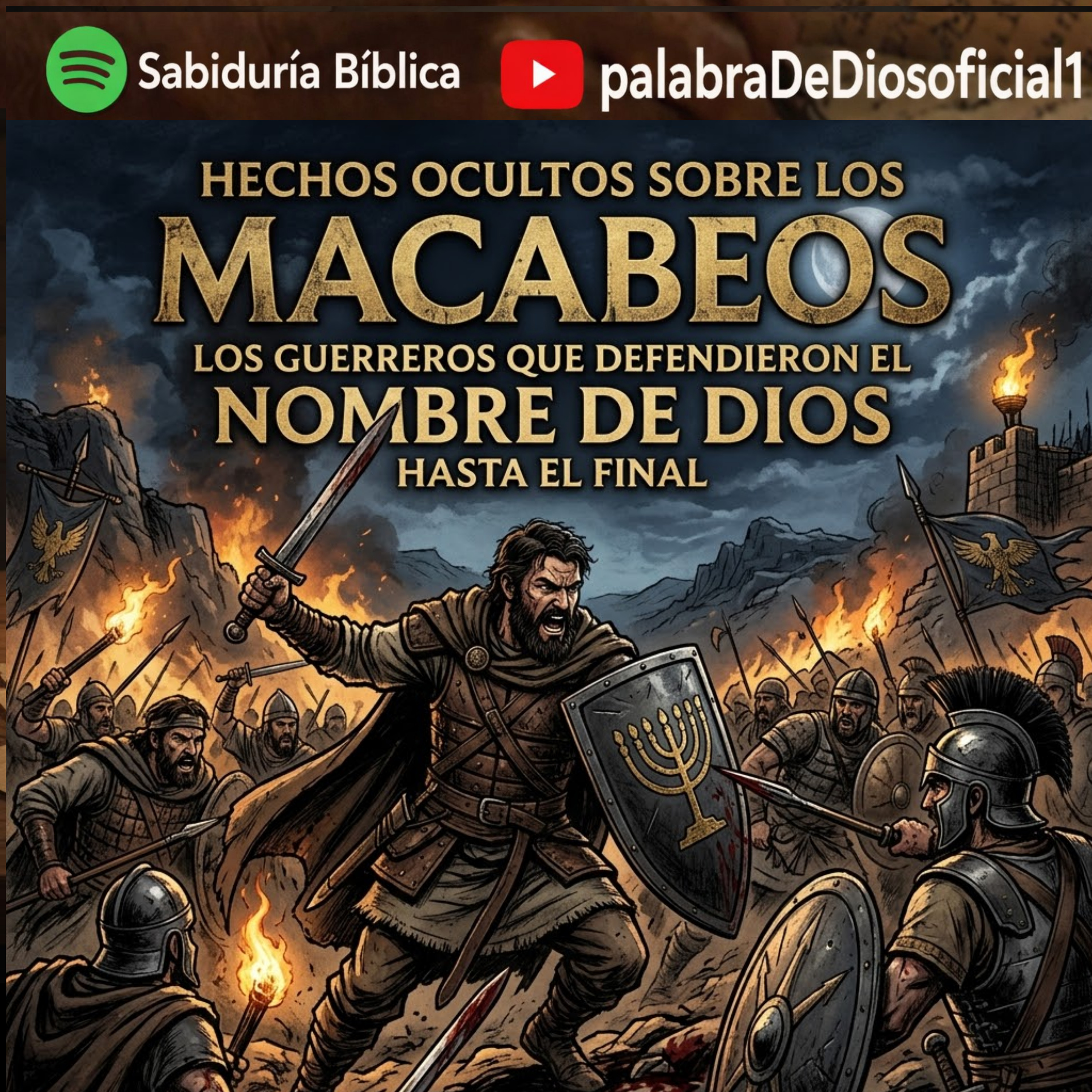 Hechos Ocultos Sobre los MACABEOS — Los Guerreros que Defendieron el Nombre de Dios Hasta el Final episode artwork