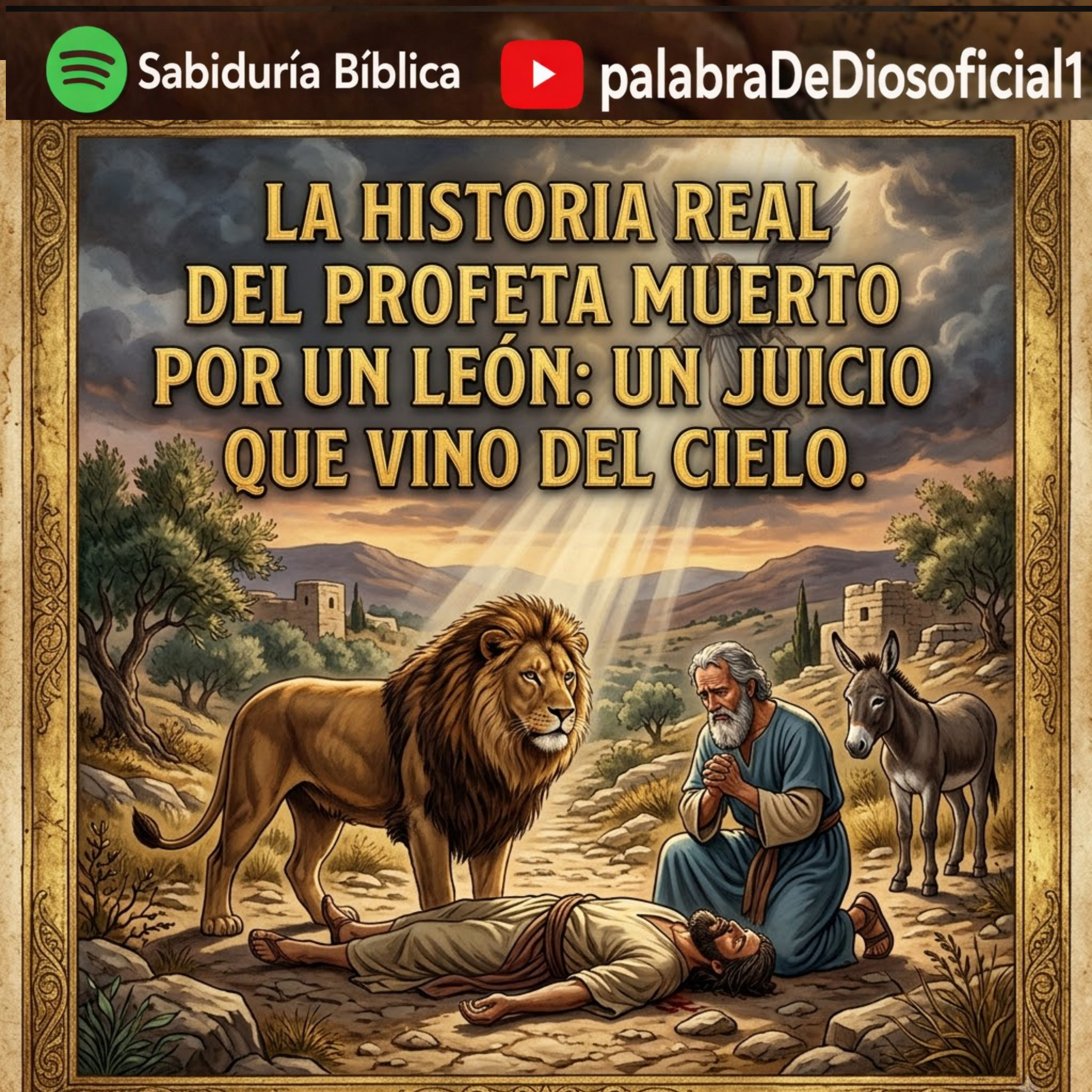 La Historia Real del Profeta Muerto por un León: Un Juicio que Vino del Cielo episode artwork