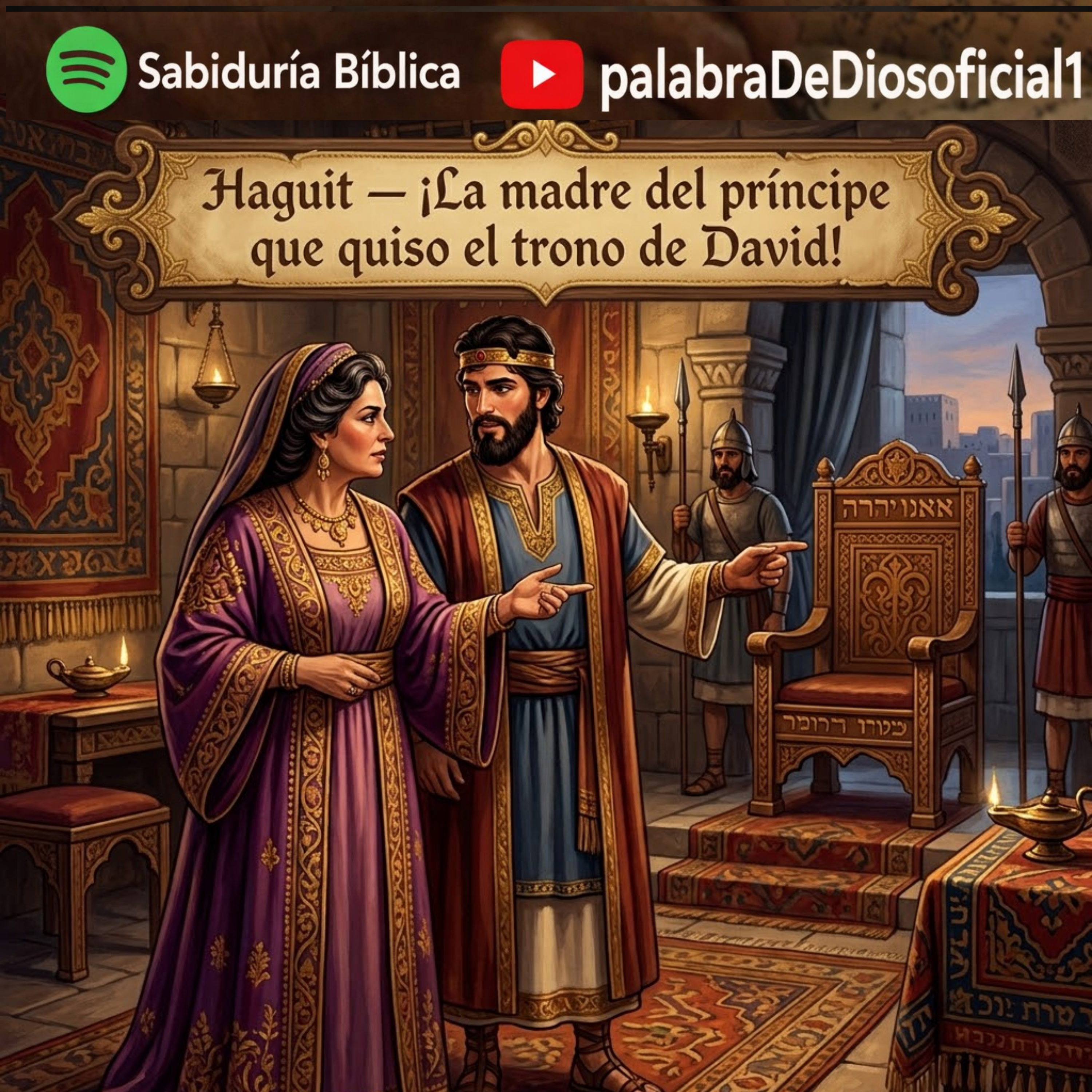 Haguit — ¡La madre del príncipe que quiso el trono de David! episode artwork
