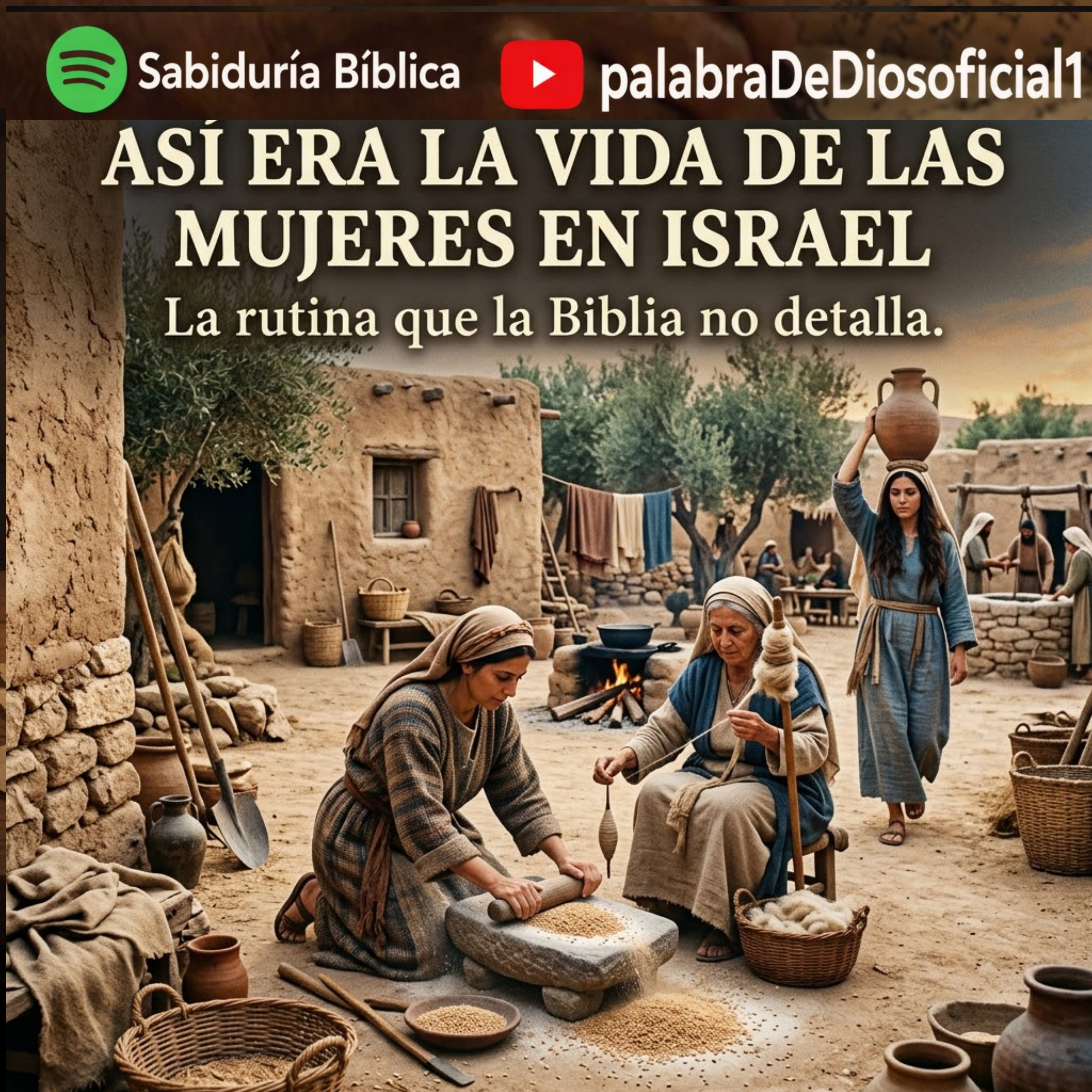 Así era la vida de las mujeres en Israel — La rutina que la Biblia no detalla. episode artwork