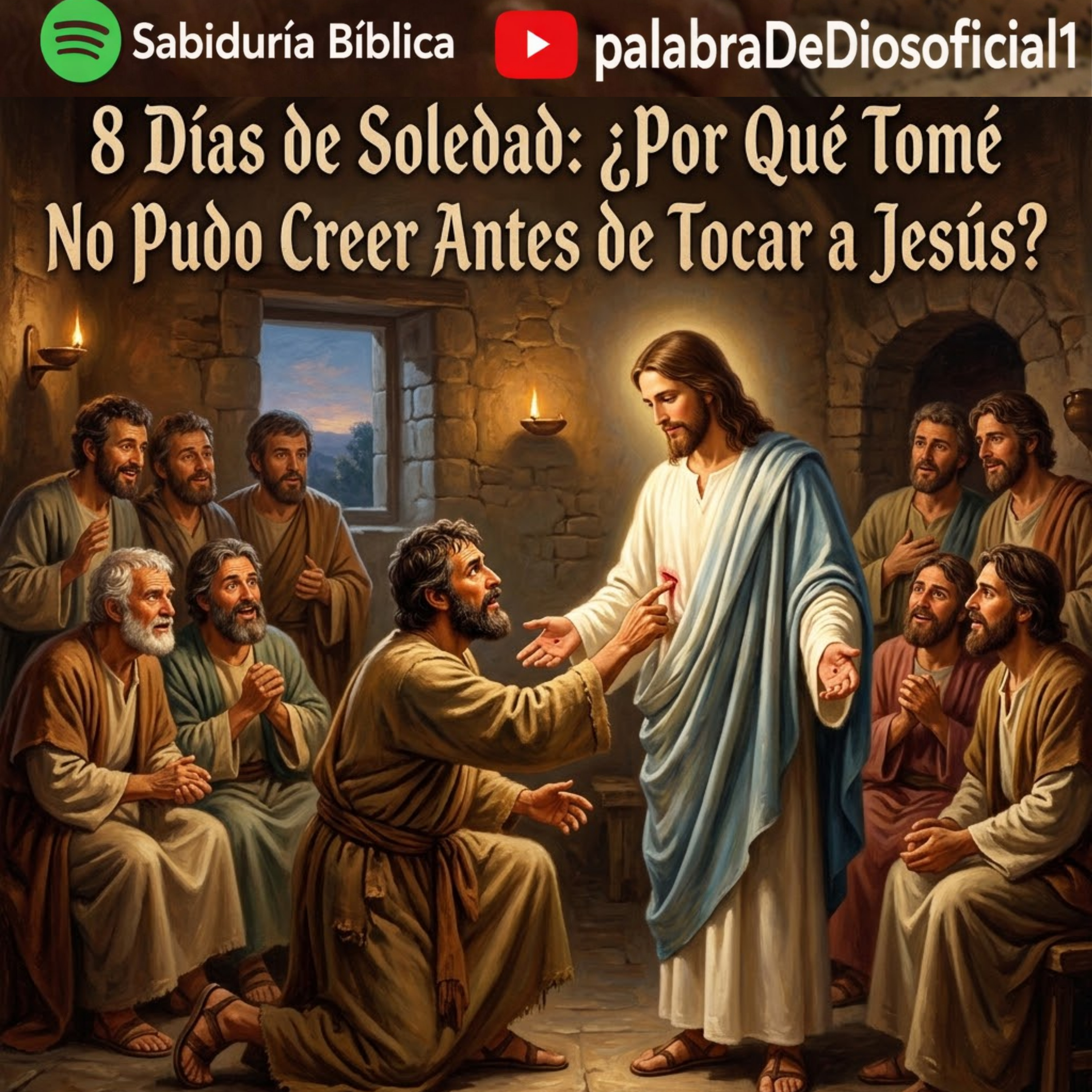 8 Días de Soledad: ¿Por Qué Tomé No Pudo Creer Antes de Tocar a Jesús? episode artwork