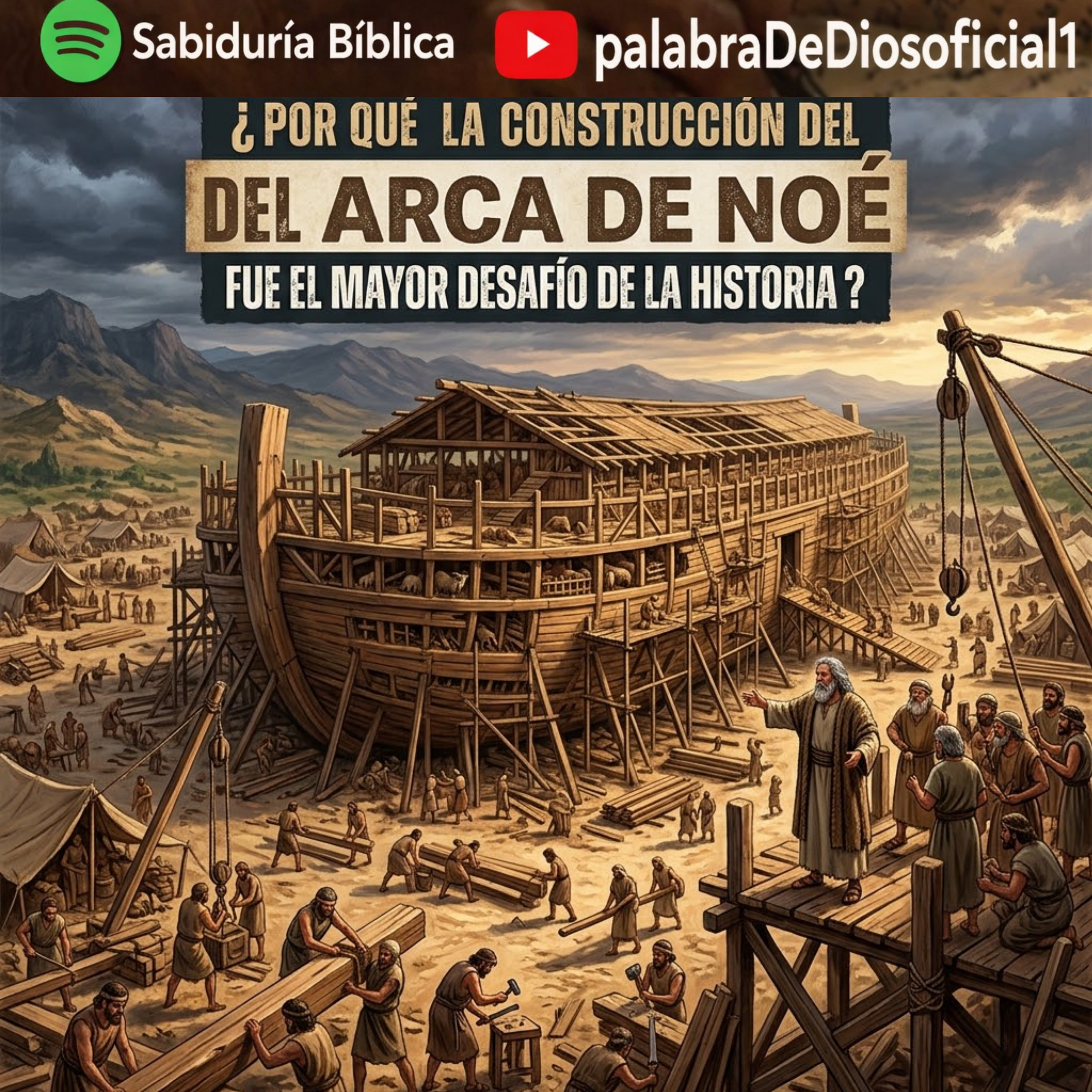 ¿Por Qué la Construcción del Arca de Noé Fue el Mayor Desafío de la Historia? episode artwork