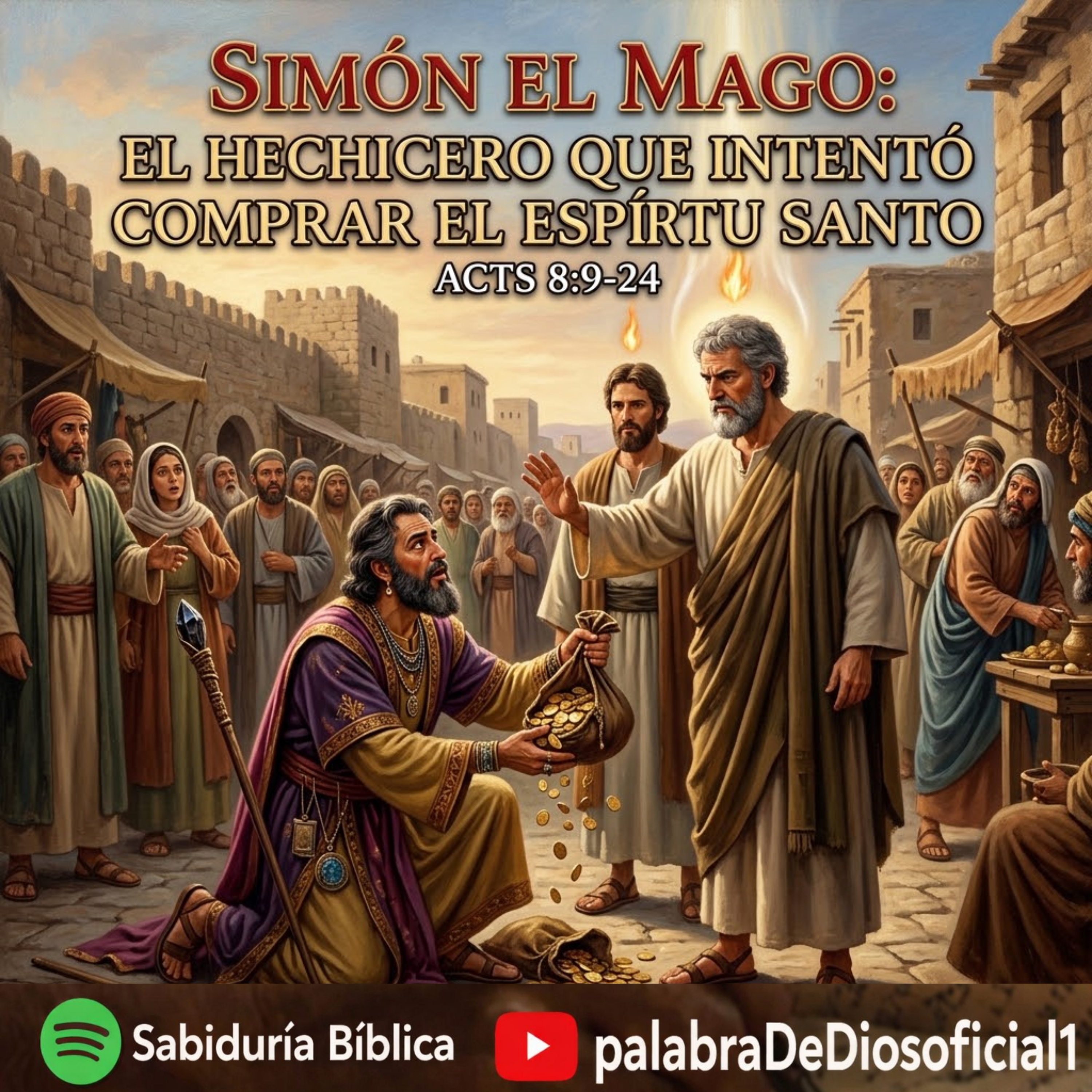 Simón el Mago: El Hechicero Que Intentó Comprar el Espíritu Santo episode artwork