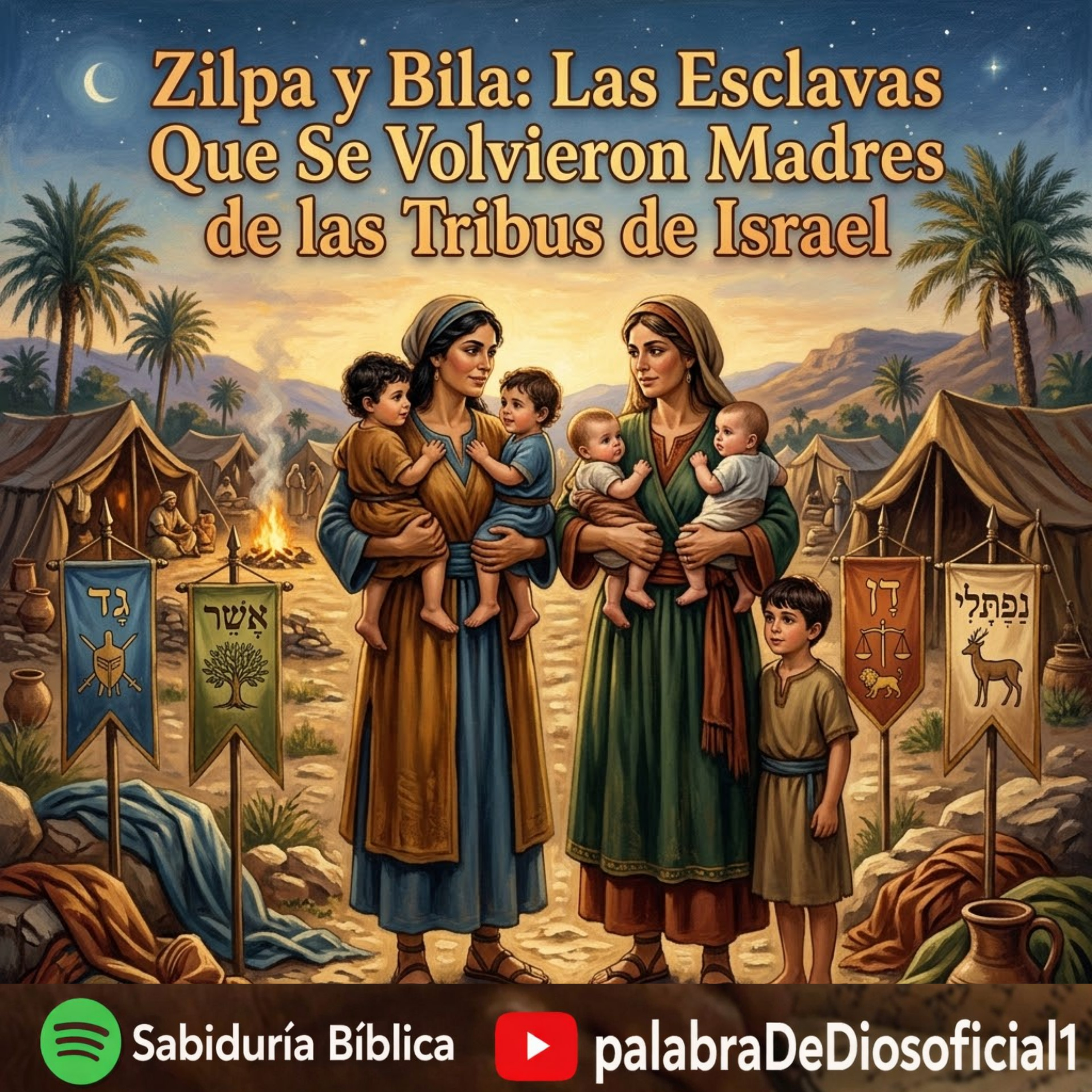 Zilpa y Bila: Las Esclavas Que Se Volvieron Madres de las Tribus de Israel episode artwork