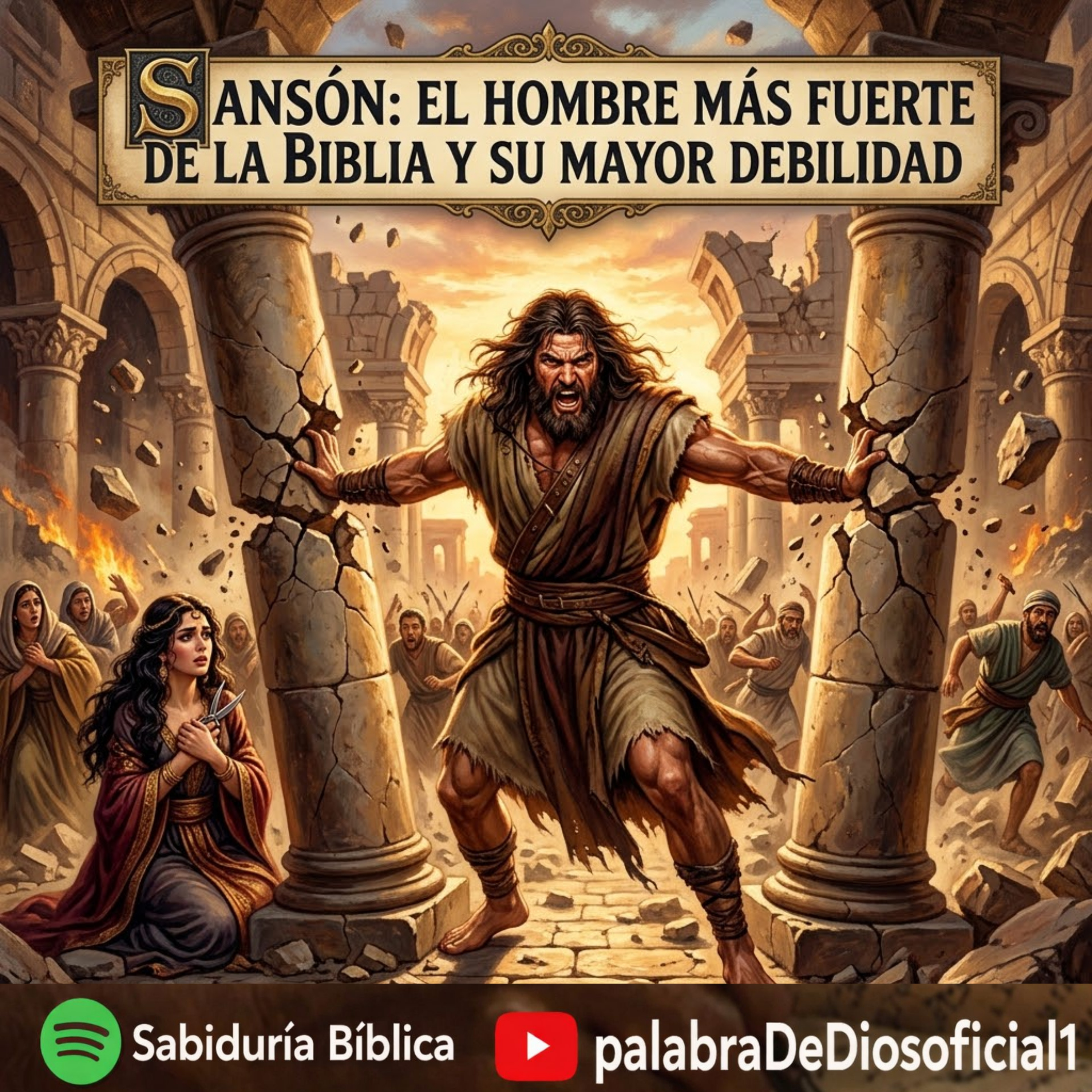 Sansón: El Hombre Más Fuerte de la Biblia y su Mayor Debilidad episode artwork