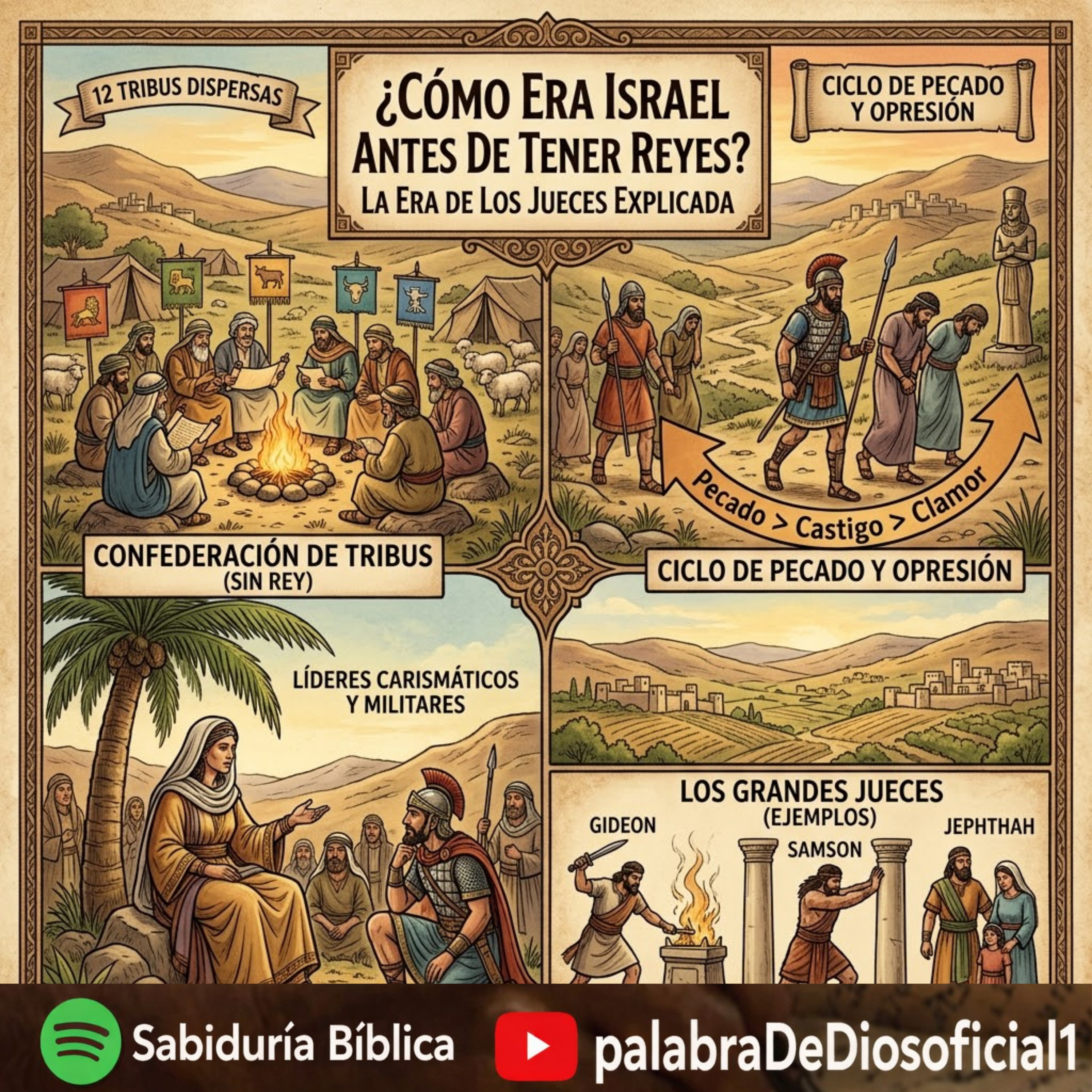¿Cómo Era Israel Antes De Tener Reyes? La Era De Los Jueces Explicada. episode artwork