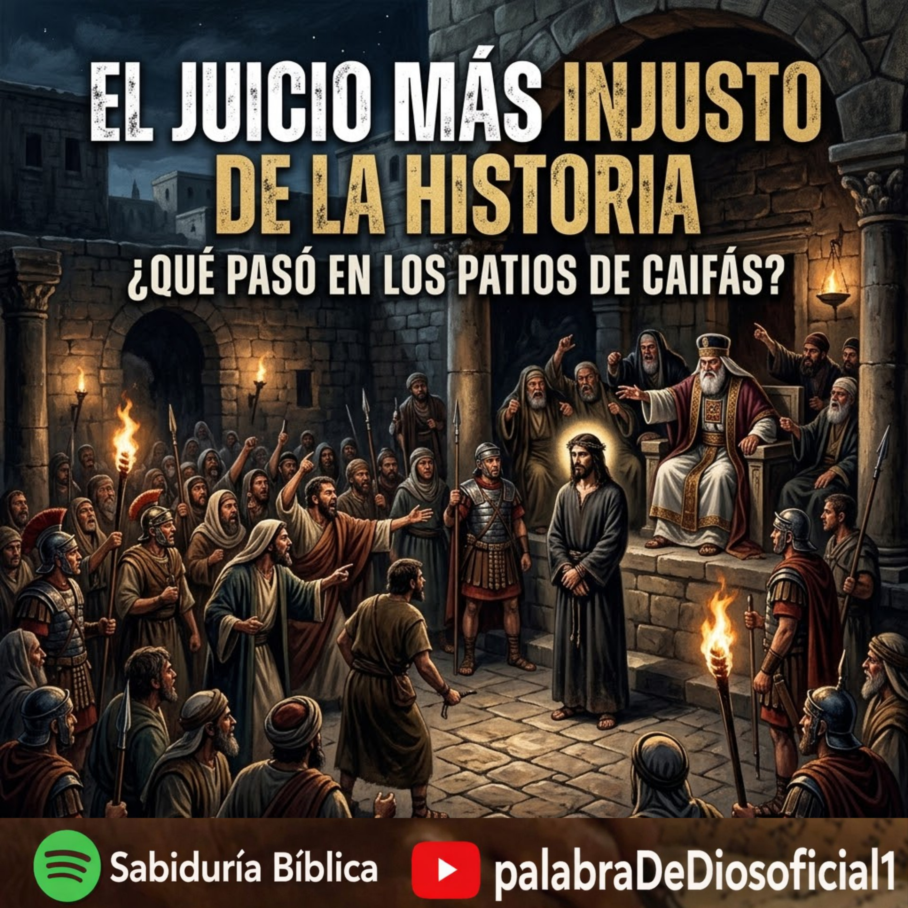 El Juicio Más Injusto De La Historia: ¿Qué Pasó En Los Patios De Caifás?. episode artwork