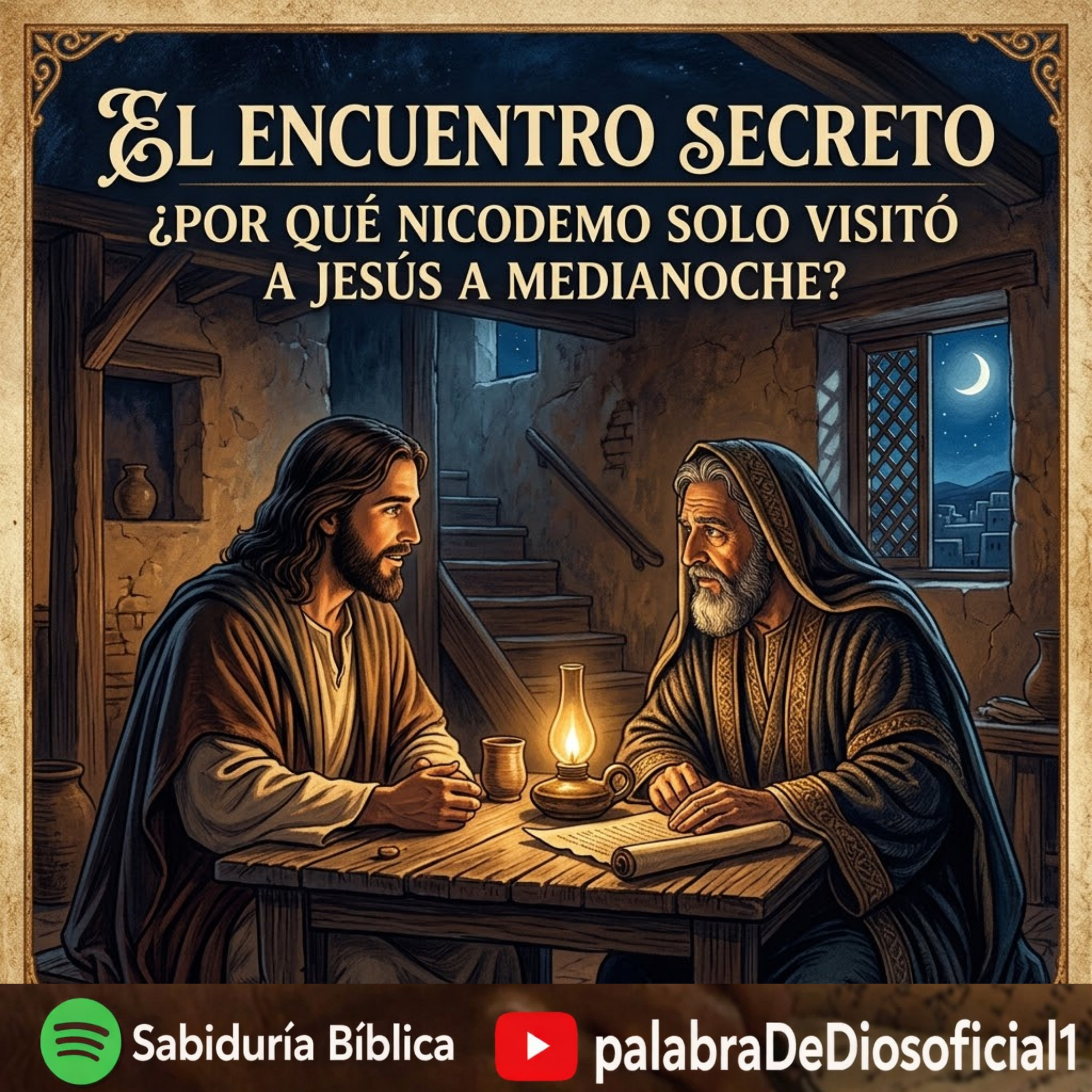 El Encuentro Secreto: ¿Por Qué Nicodemo Solo Visitó A Jesús A Medianoche? episode artwork