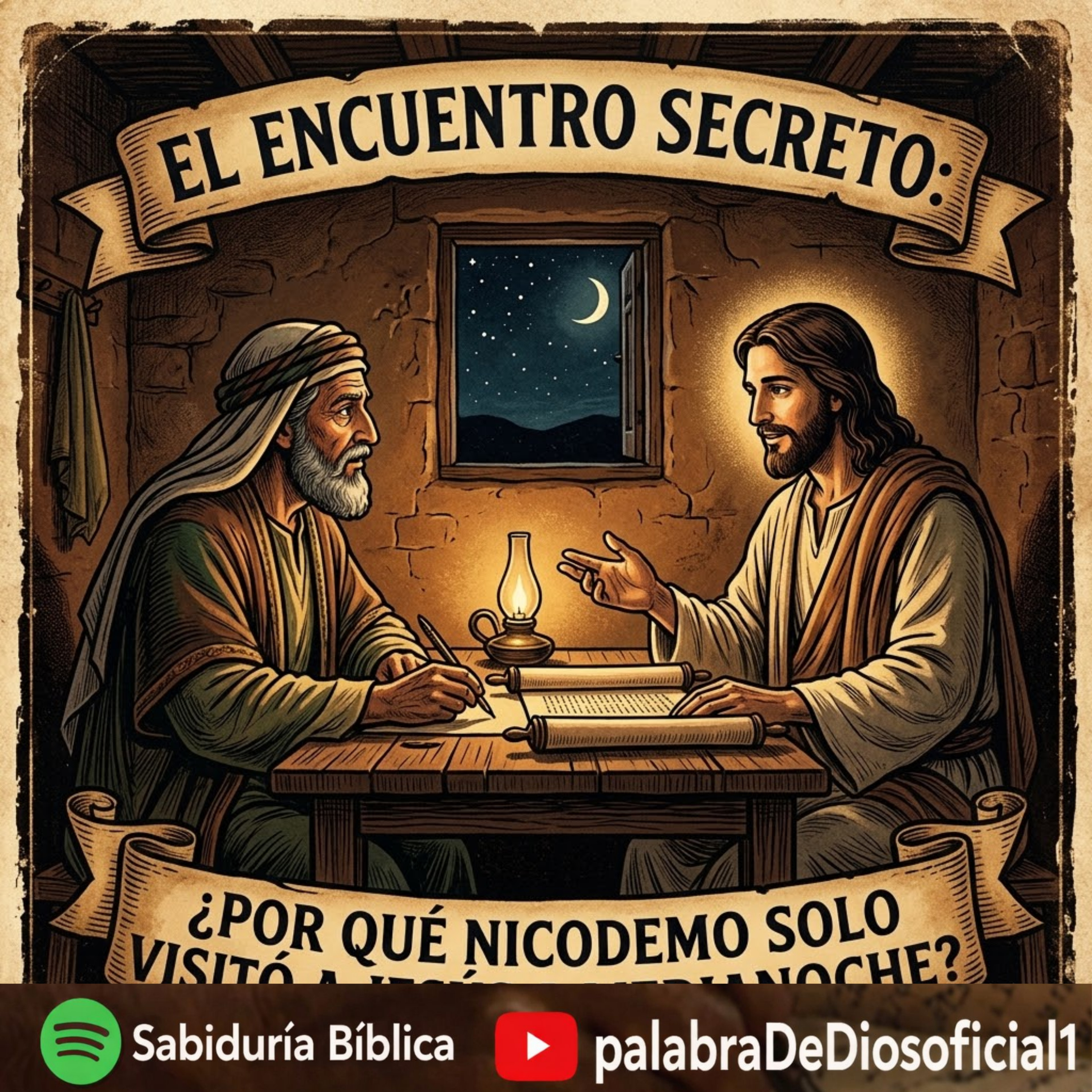 El Encuentro Secreto: ¿Por Qué Nicodemo Solo Visitó A Jesús A Medianoche?. episode artwork