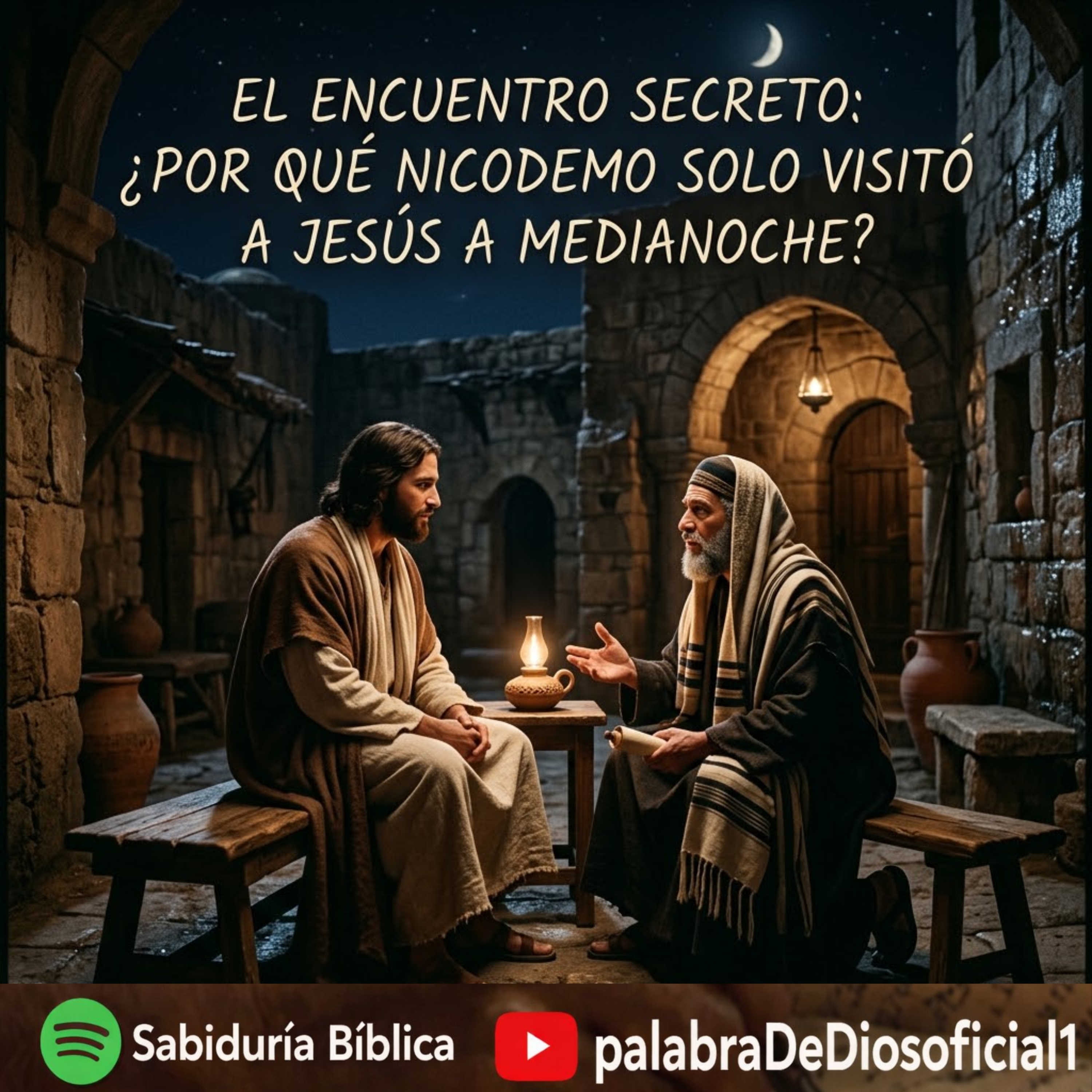 El Encuentro Secreto: ¿Por Qué Nicodemo Solo Visitó A Jesús A Medianoche?. episode artwork