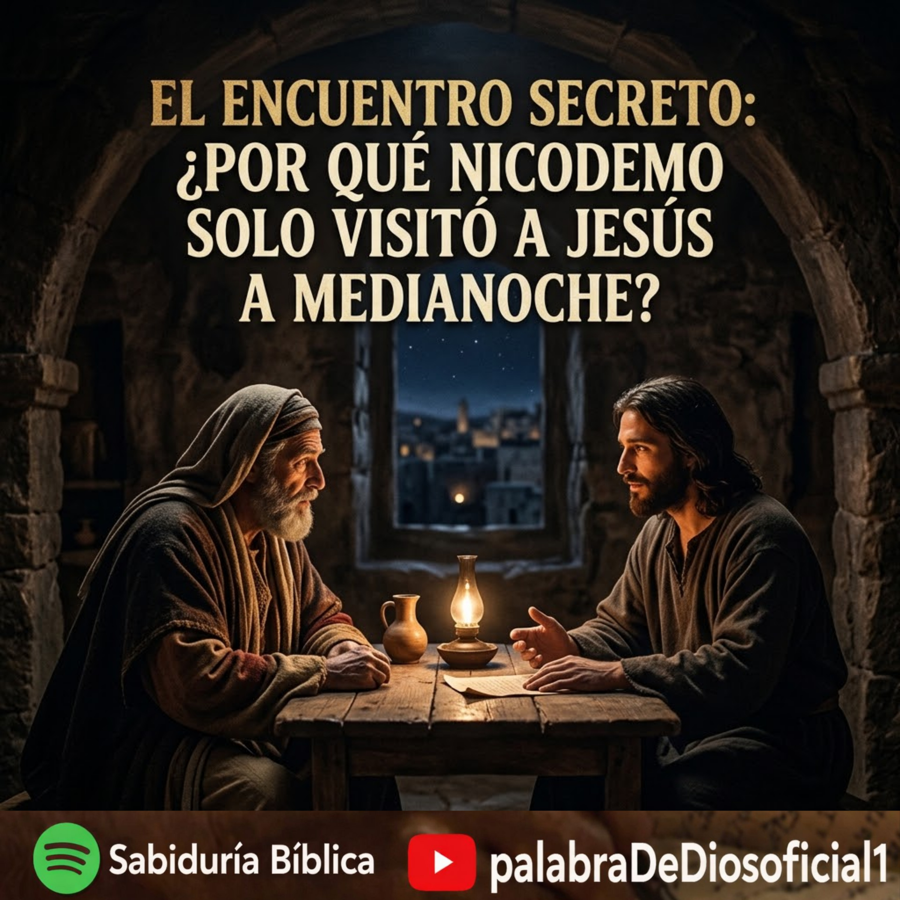 El Encuentro Secreto: ¿Por Qué Nicodemo Solo Visitó A Jesús A Medianoche?. episode artwork