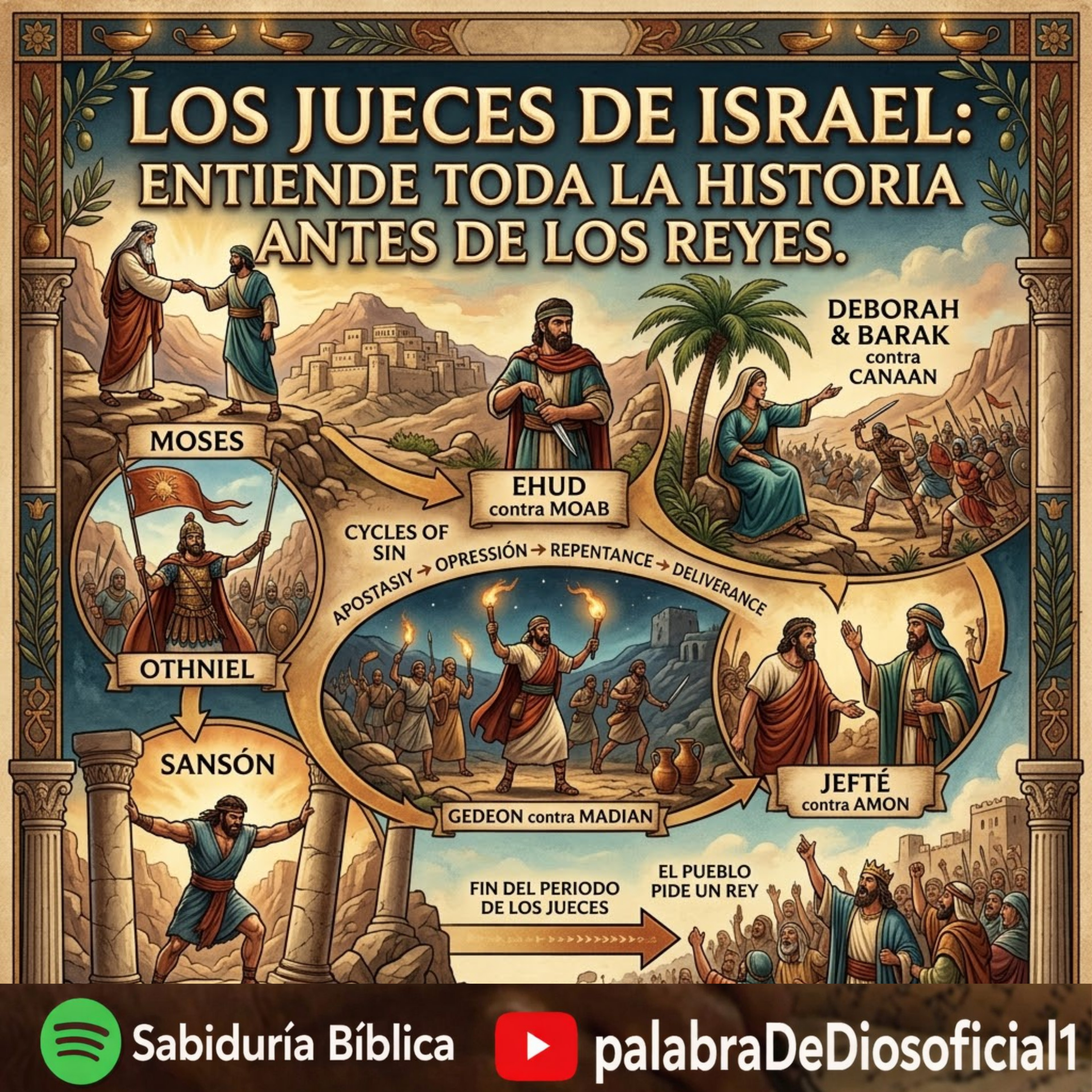 Los Jueces De Israel: Entiende Toda La Historia Antes De Los Reyes. episode artwork