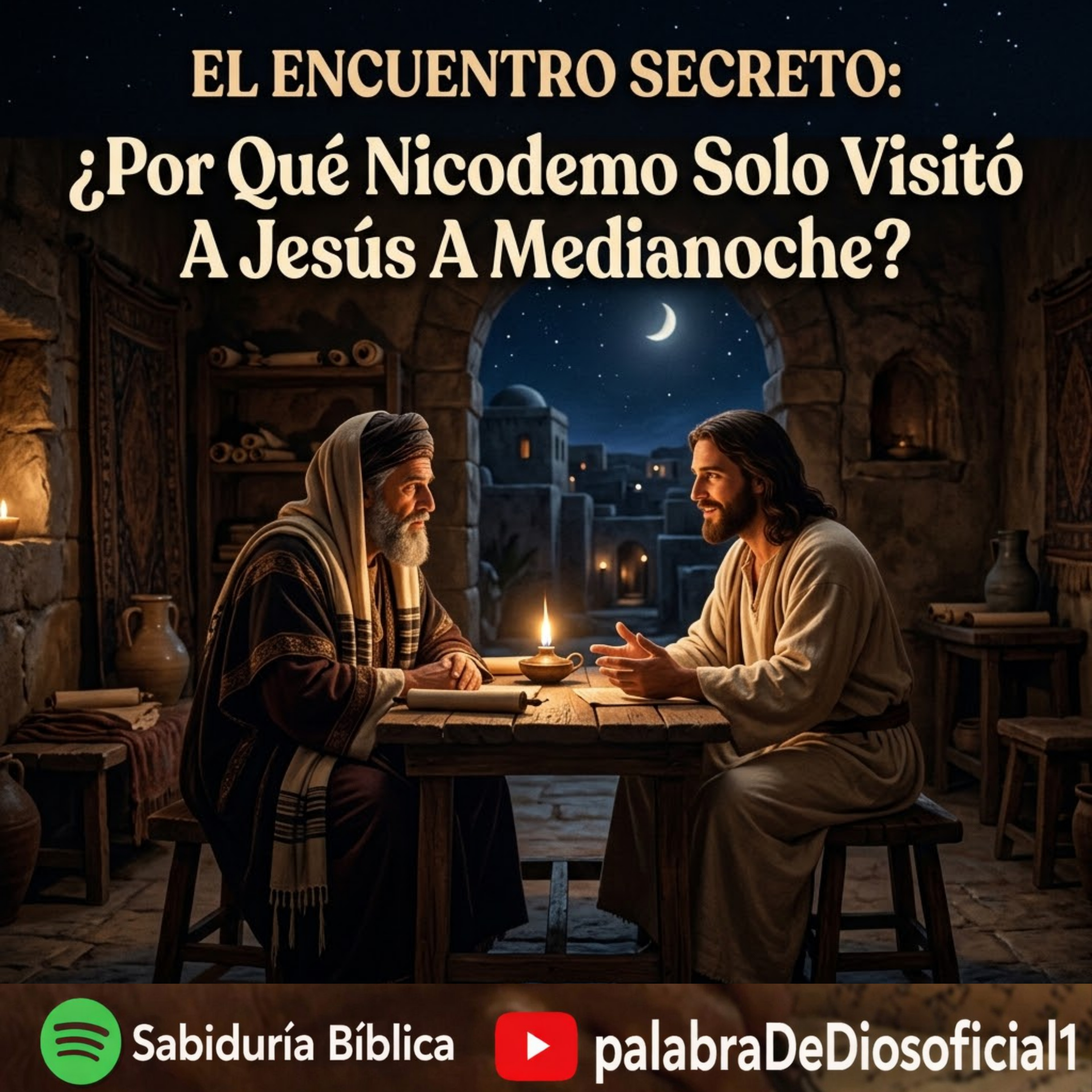 El Encuentro Secreto: ¿Por Qué Nicodemo Solo Visitó A Jesús A Medianoche?. episode artwork