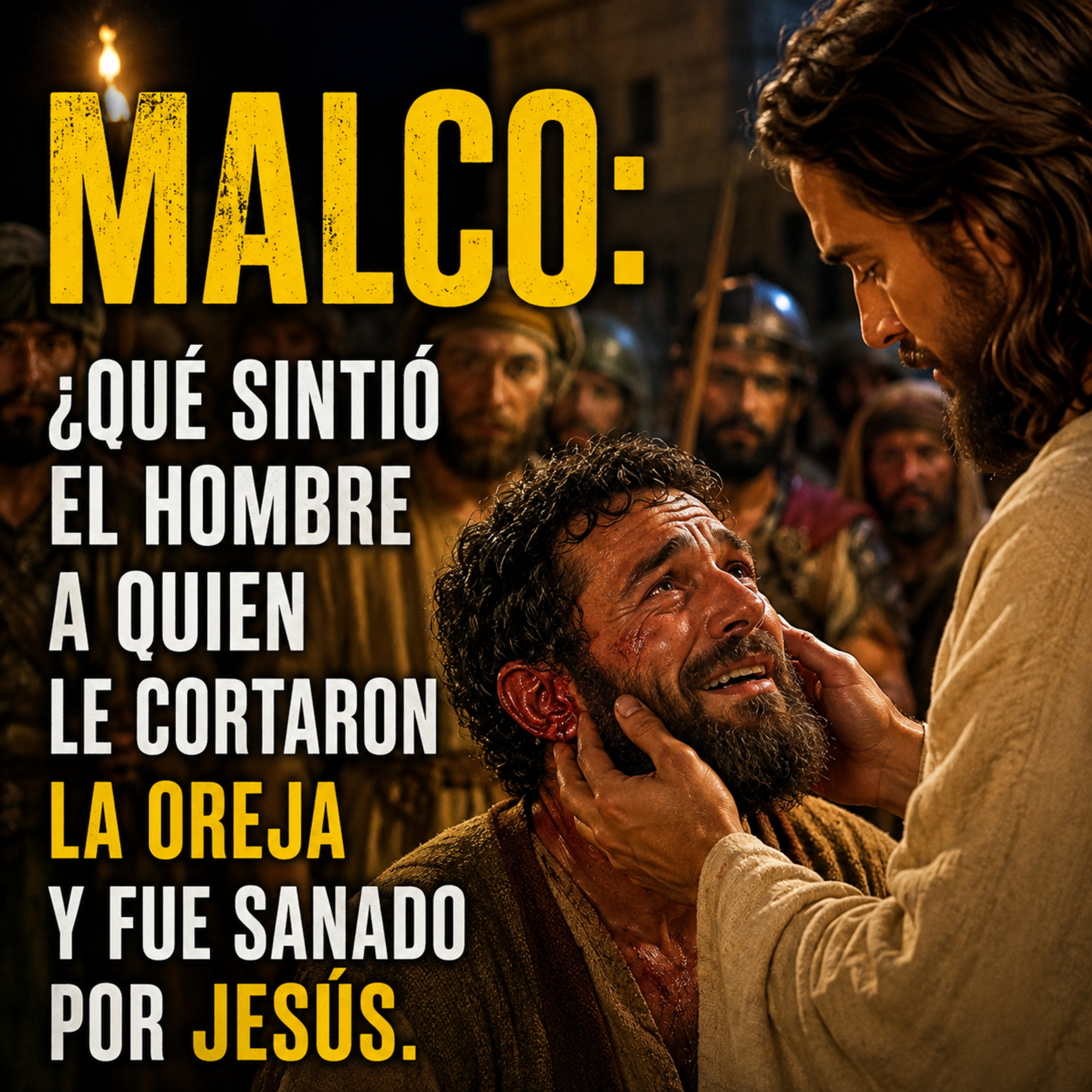 Malco: ¿Qué Sintió El Hombre A Quien Le Cortaron La Oreja Y Fue Sanado Por Jesús. episode artwork
