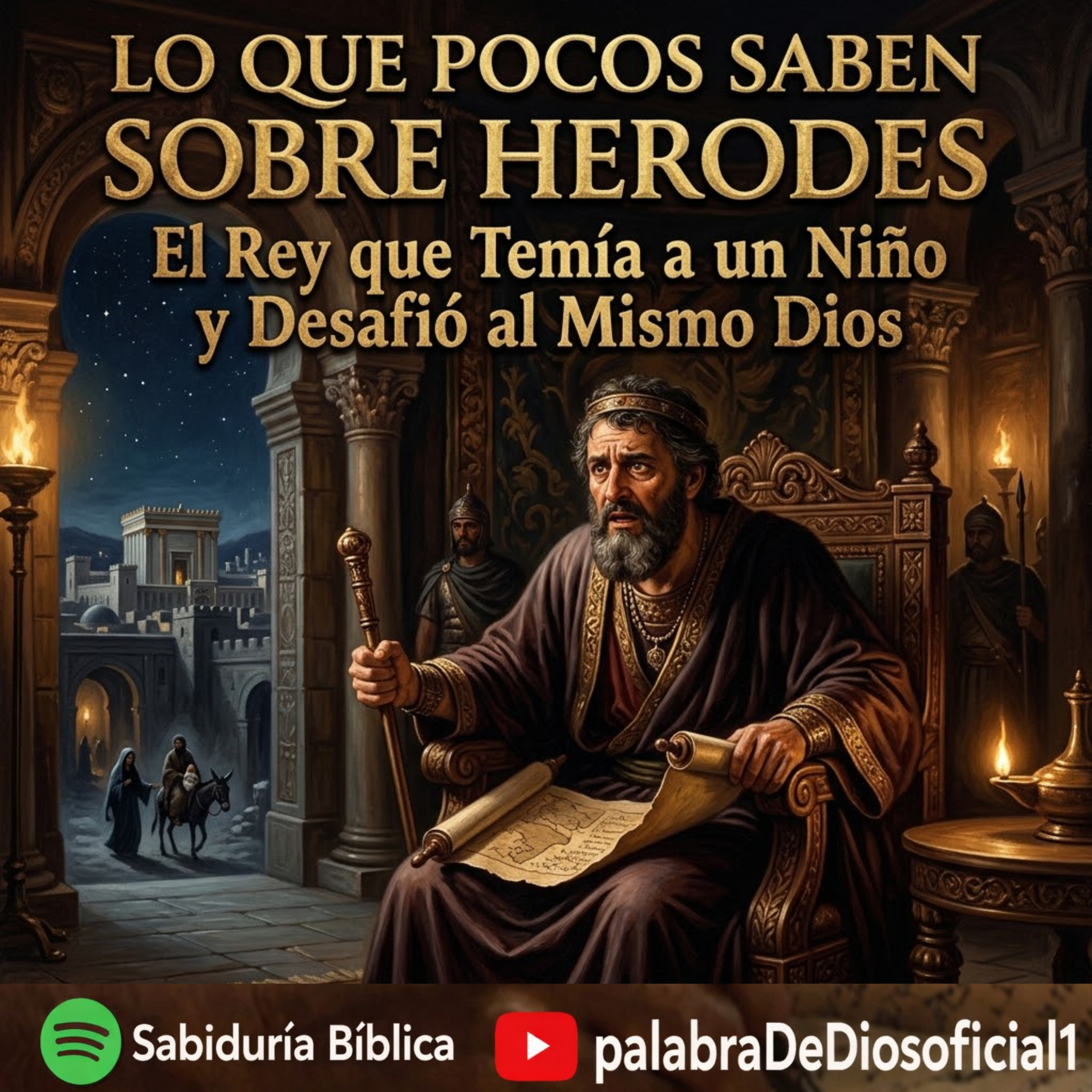 Lo que Pocos Saben sobre Herodes: El Rey que Temía a un Niño y Desafió al Mismo Dios episode artwork