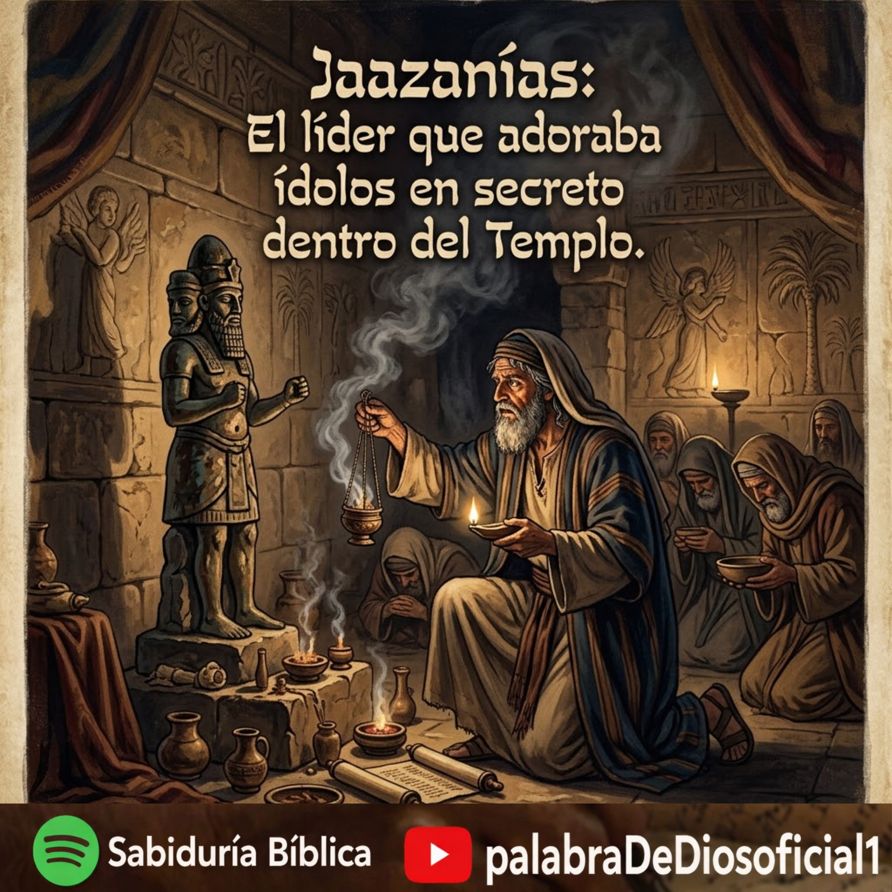 Jaazanías: El líder que adoraba ídolos en secreto dentro del Templo episode artwork
