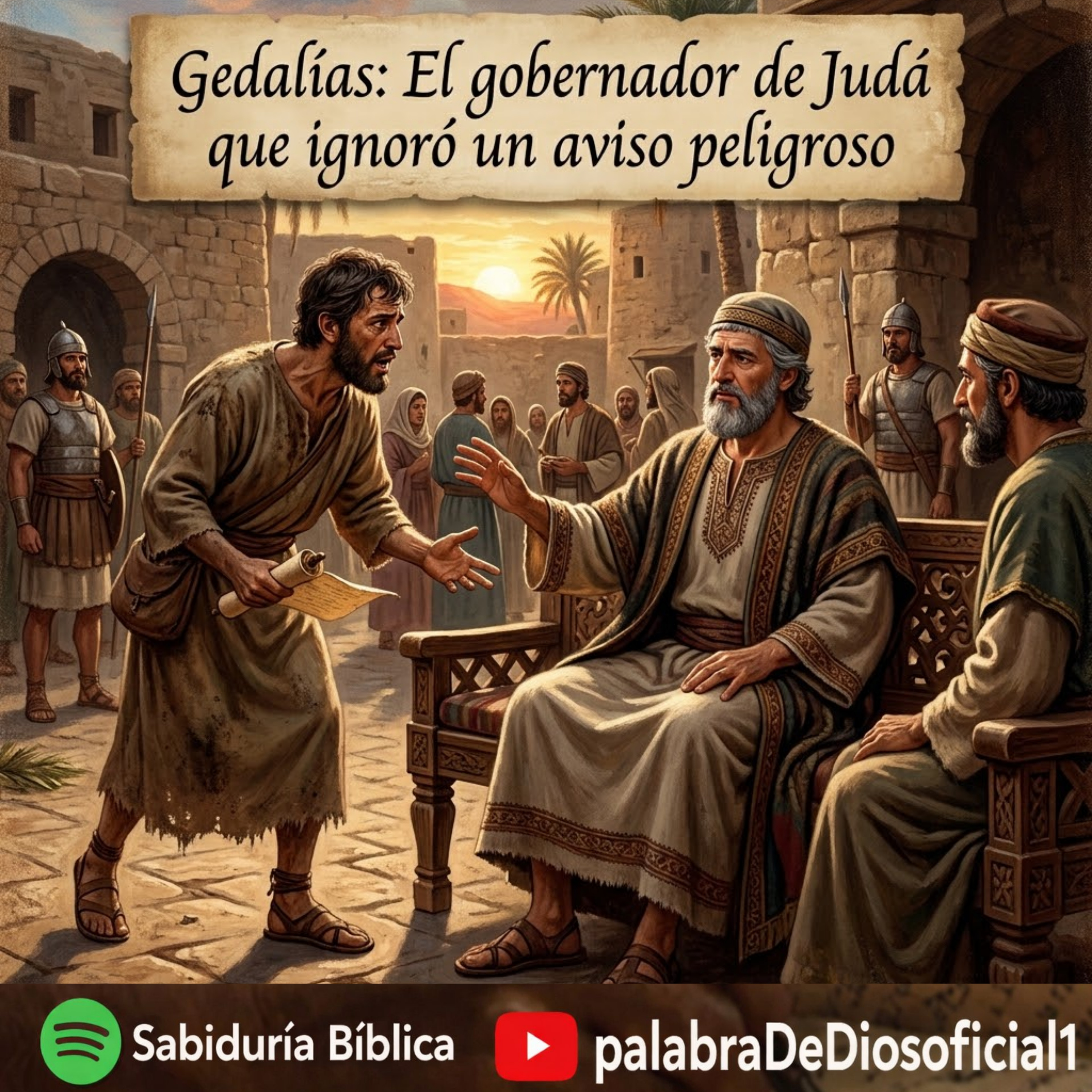Gedalías: El gobernador de Judá que ignoró un aviso peligroso episode artwork