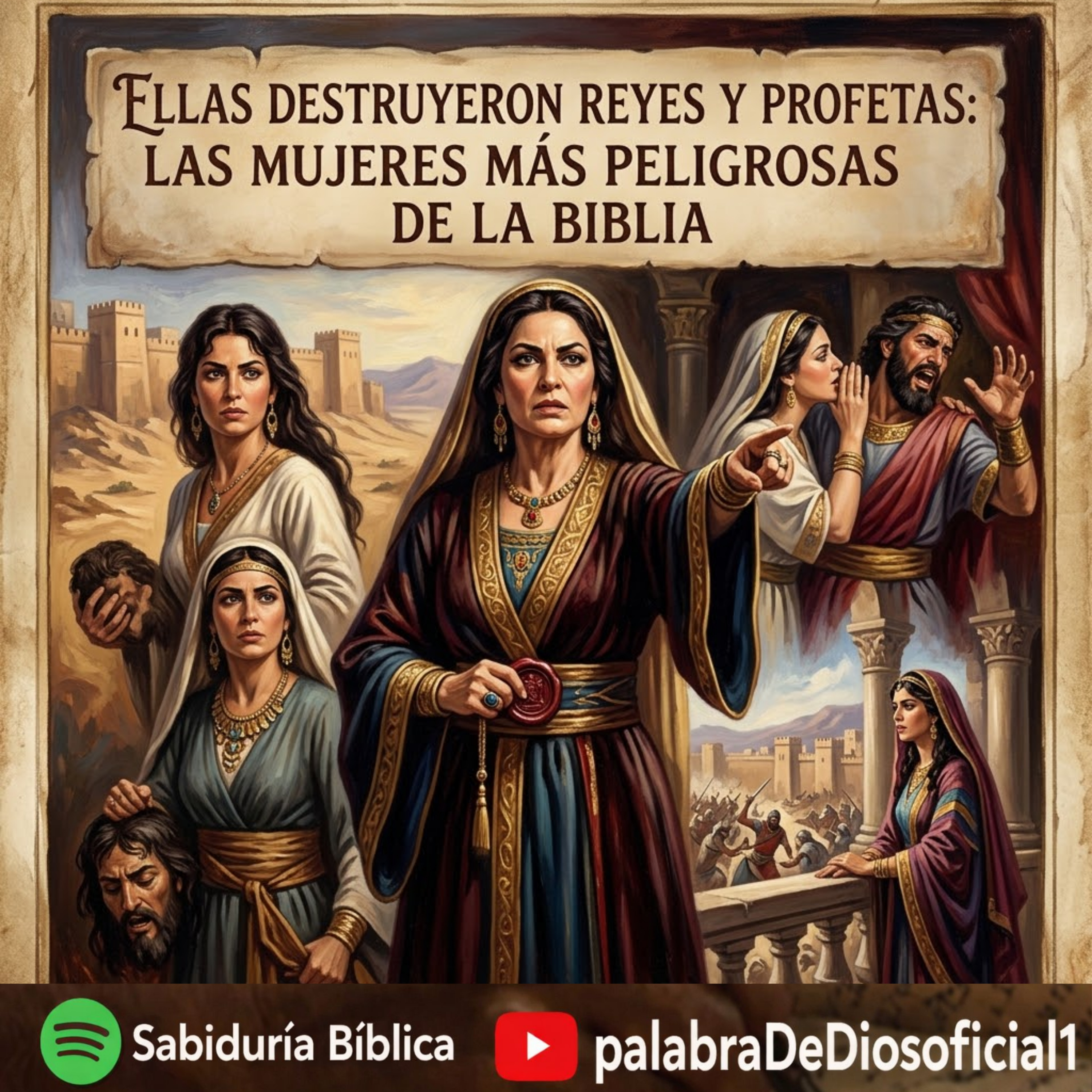 Ellas destruyeron reyes y profetas: Las mujeres más peligrosas de la Biblia episode artwork
