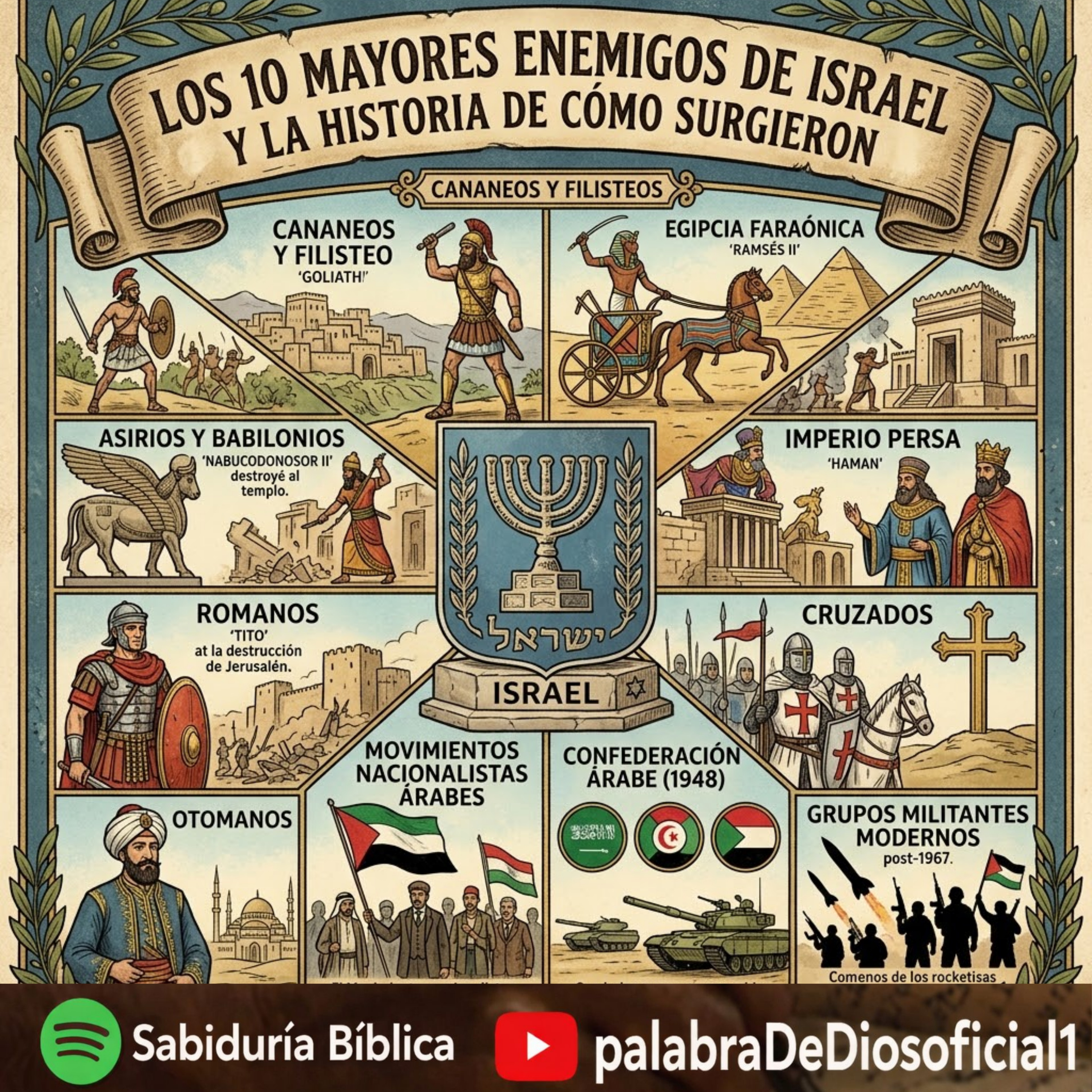 Los 10 mayores enemigos de Israel y la historia de cómo surgieron. episode artwork