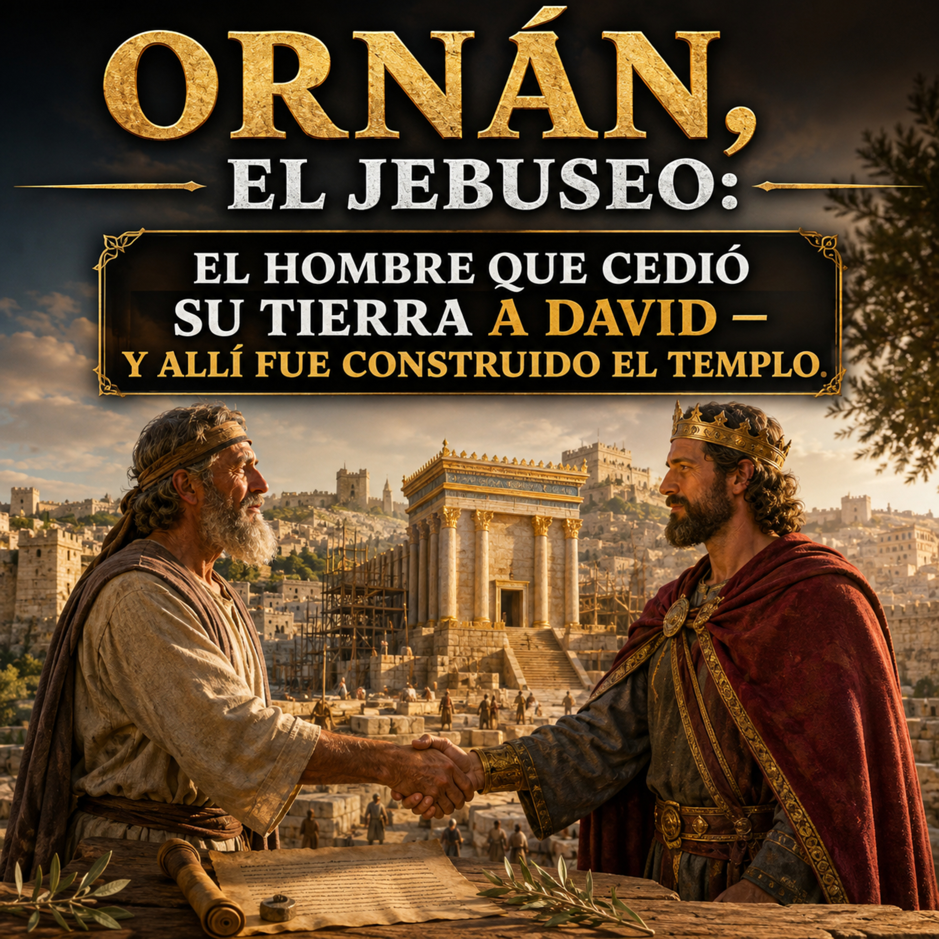 Ornán, el jebuseo: El hombre que cedió su tierra a David — y allí fue construido el Templo. episode artwork