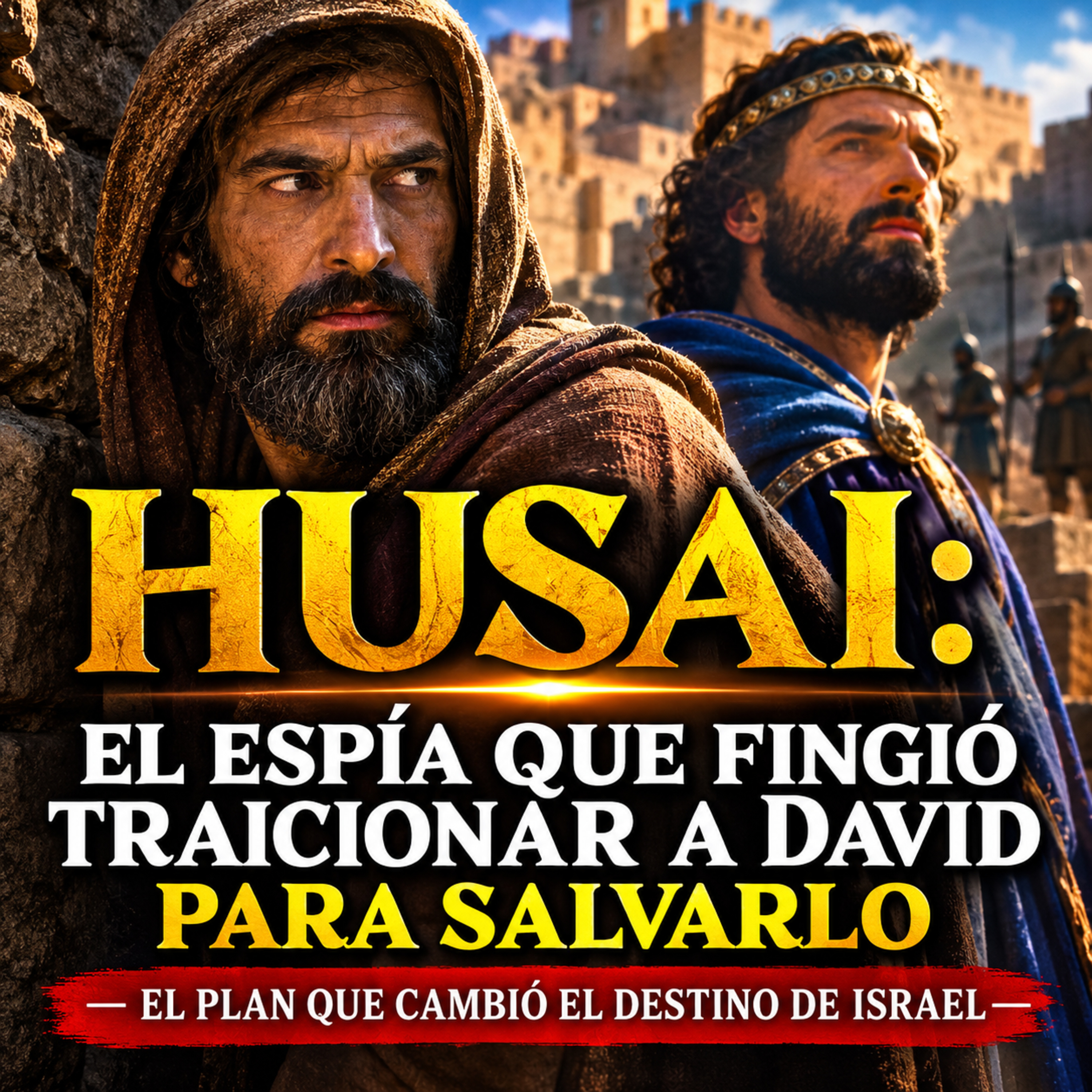 Husai: El espía que fingió traicionar a David para salvarlo — El plan que cambió el destino de Israel. episode artwork