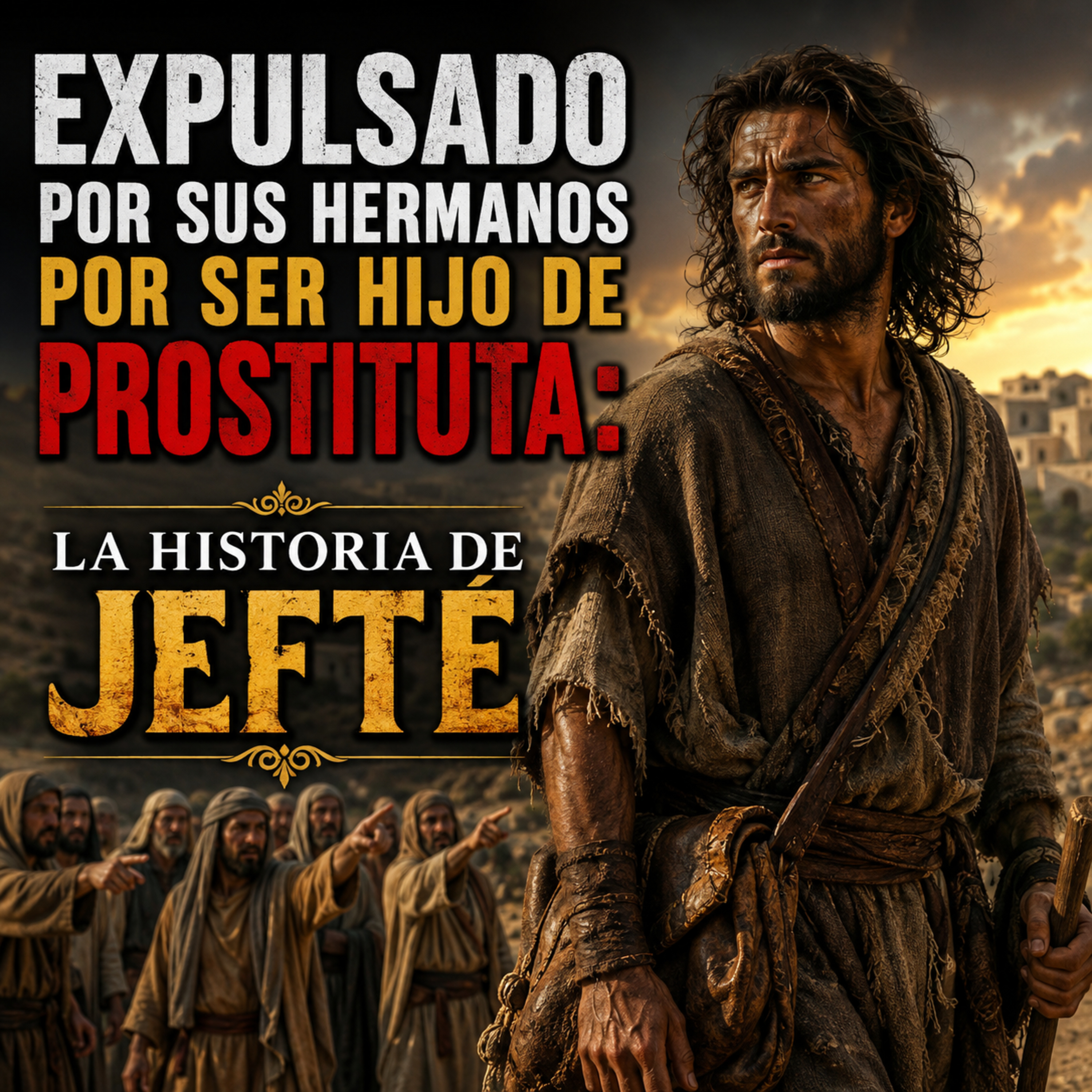 Expulsado por sus hermanos por ser hijo de prostituta: La historia de Jefté. episode artwork